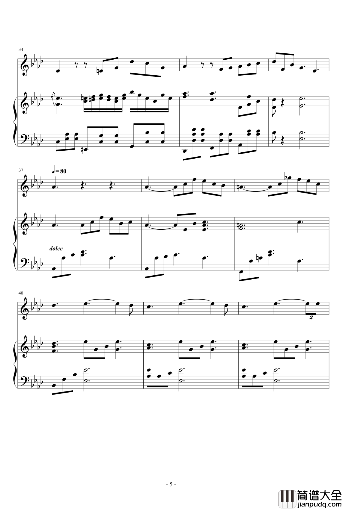Art_Song_for_winter钢琴谱_nzh1934