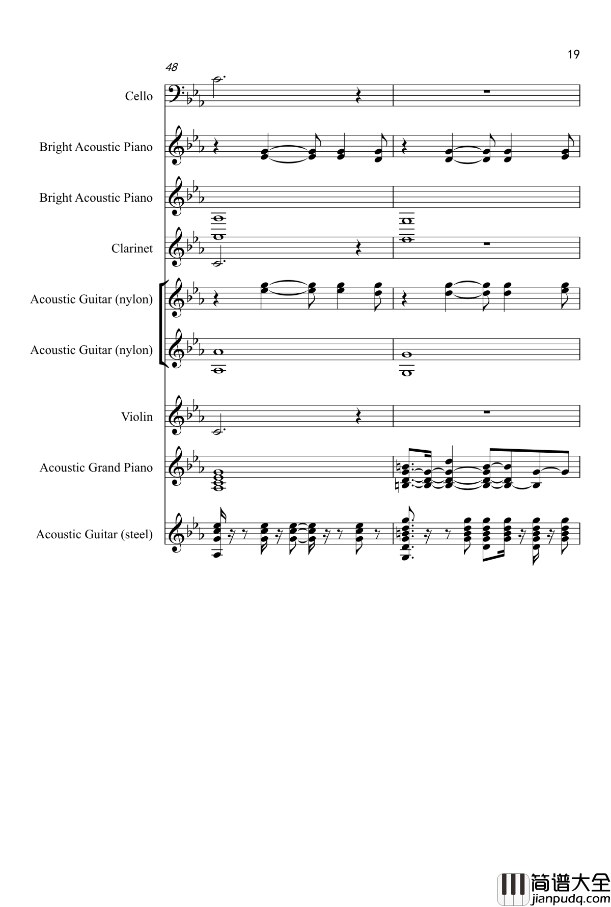 Love_song钢琴谱_Adele_Laurie_Blue_Adkins