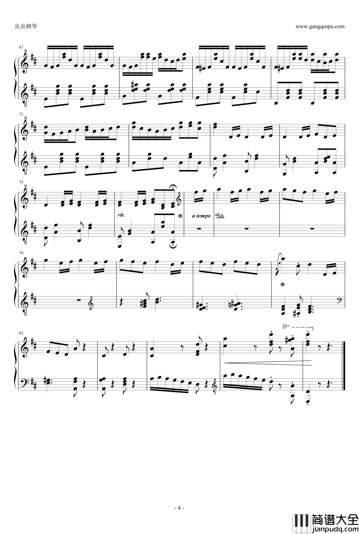 Sunday_Afternoon_Waltz钢琴谱_春天华尔兹