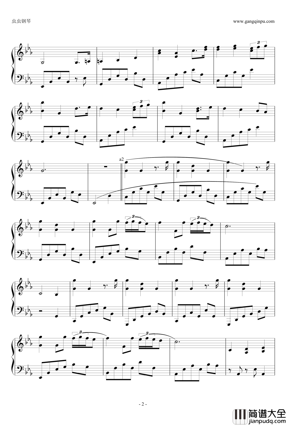 A_Breathtaking_Piano_Piece钢琴谱_jervy_hou