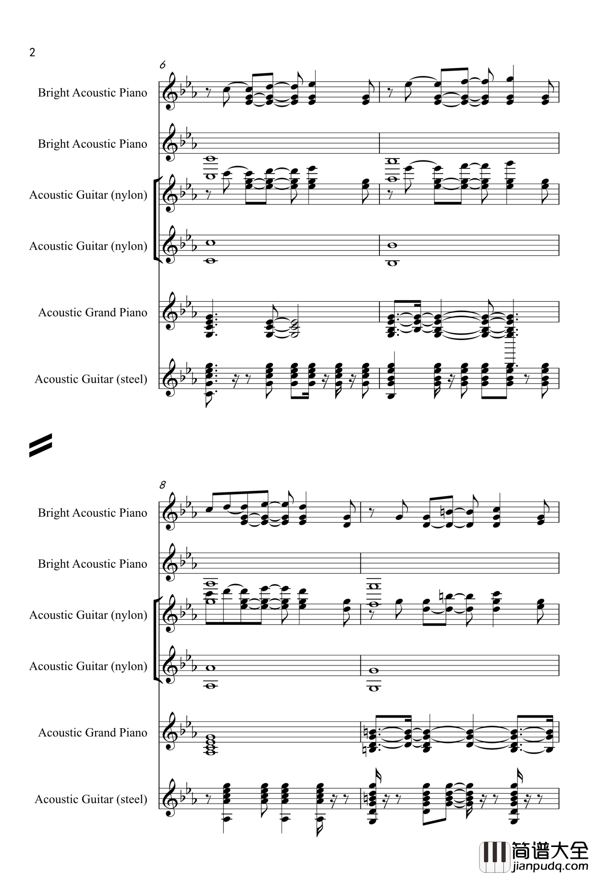 Love_song钢琴谱_Adele_Laurie_Blue_Adkins