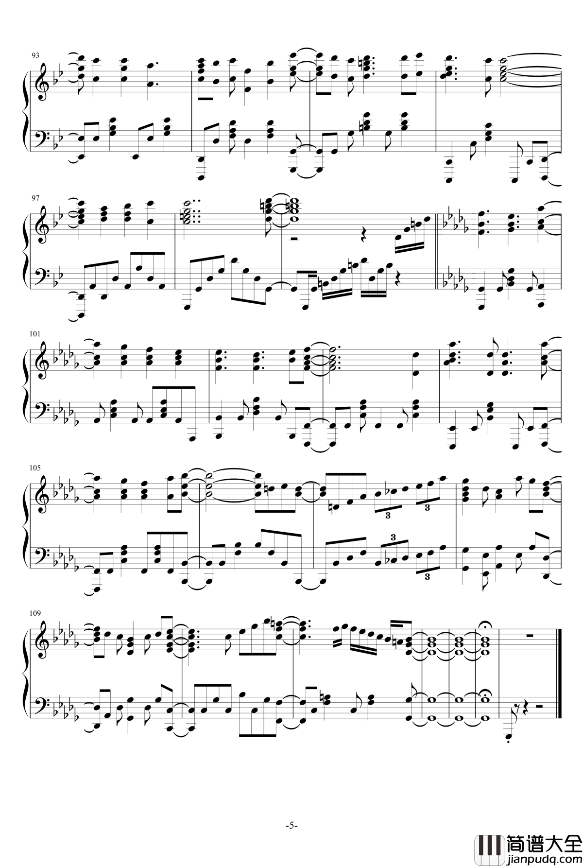Philosophyz_OP钢琴谱_basertyu_Rewrite静流线