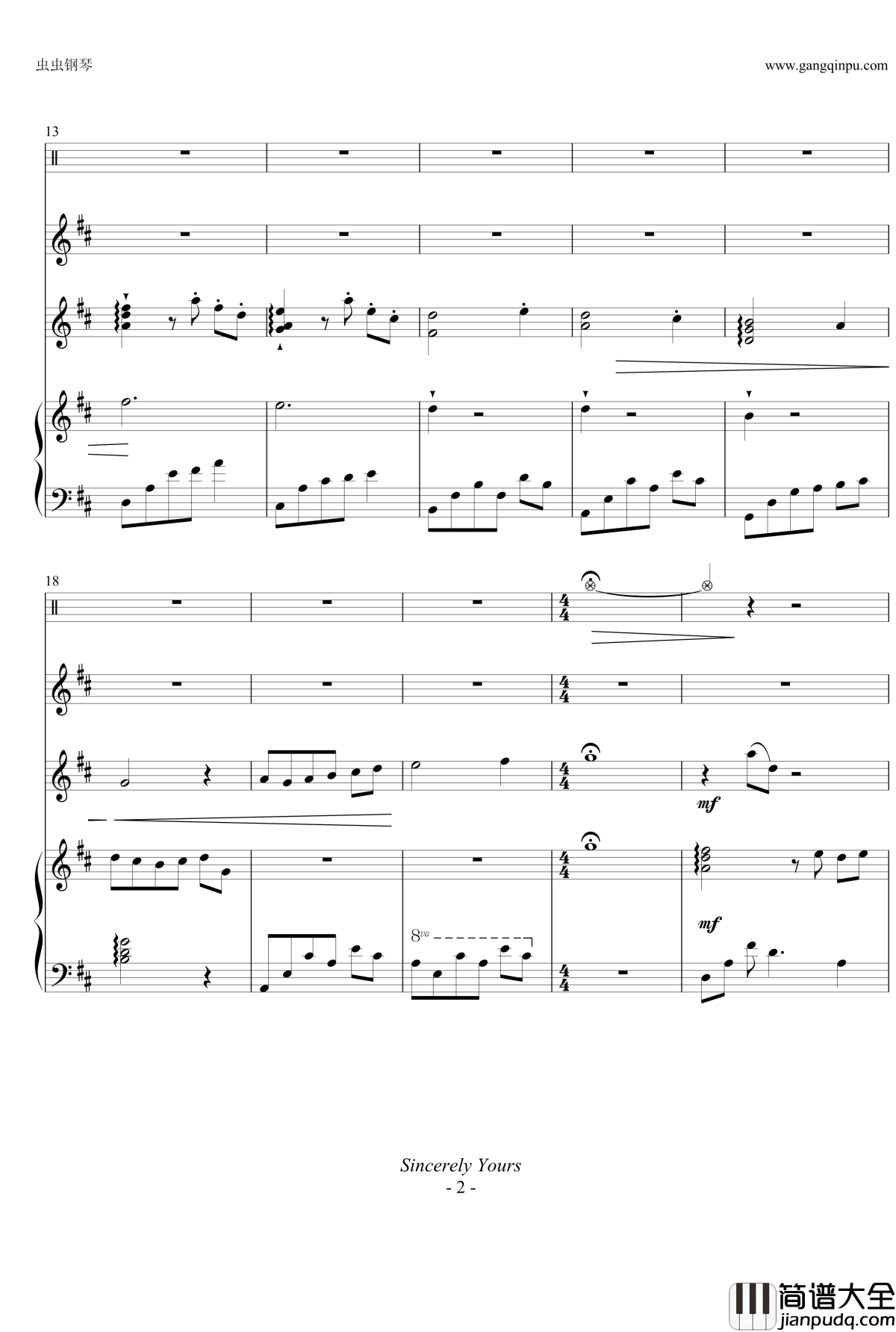 黑猫的探戈钢琴谱_变奏曲_黑猫的探戈