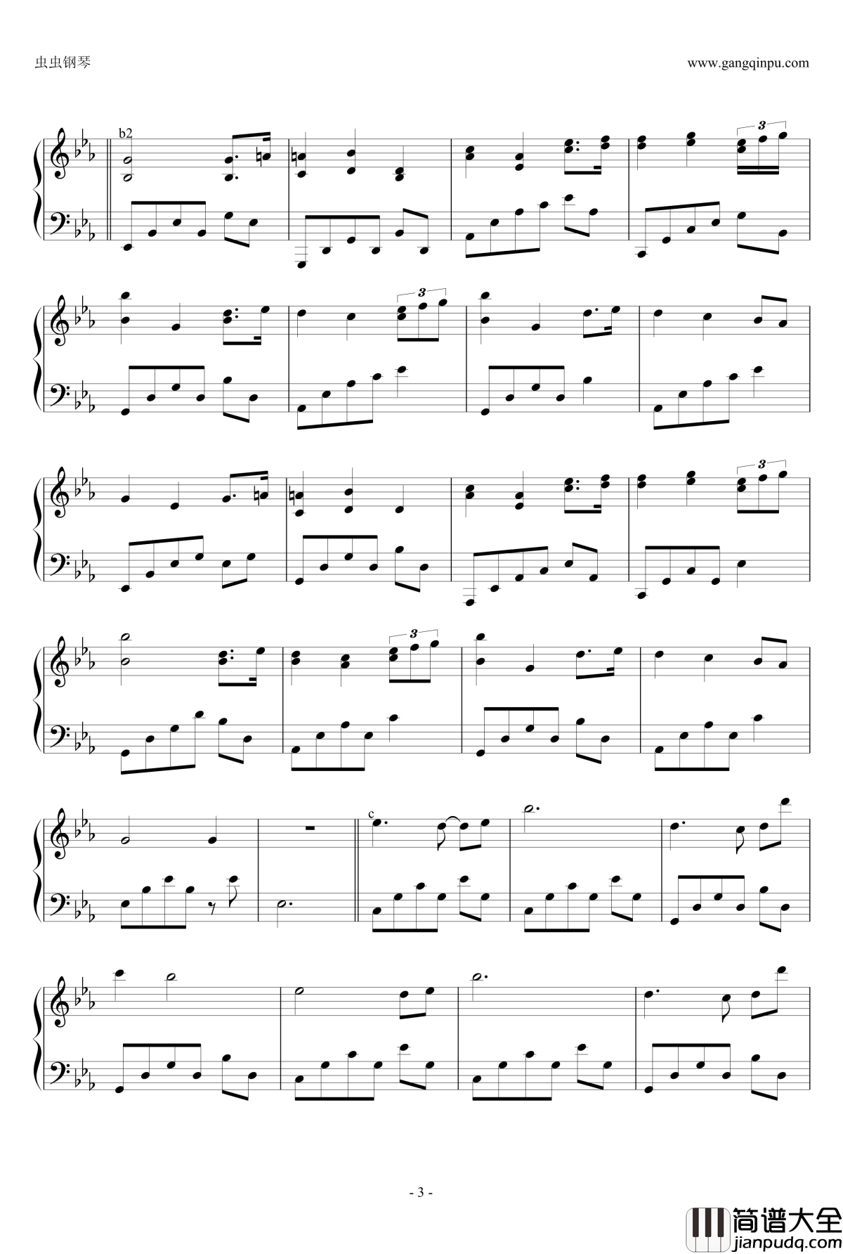 A_Breathtaking_Piano_Piece钢琴谱_jervy_hou