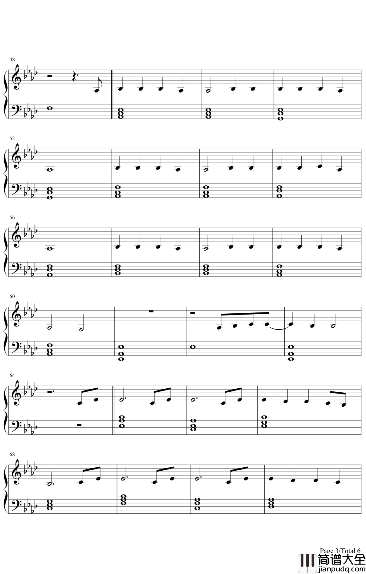 Love_Me_Like_You_Do钢琴谱_Ellie_Goulding_五十度灰主题曲