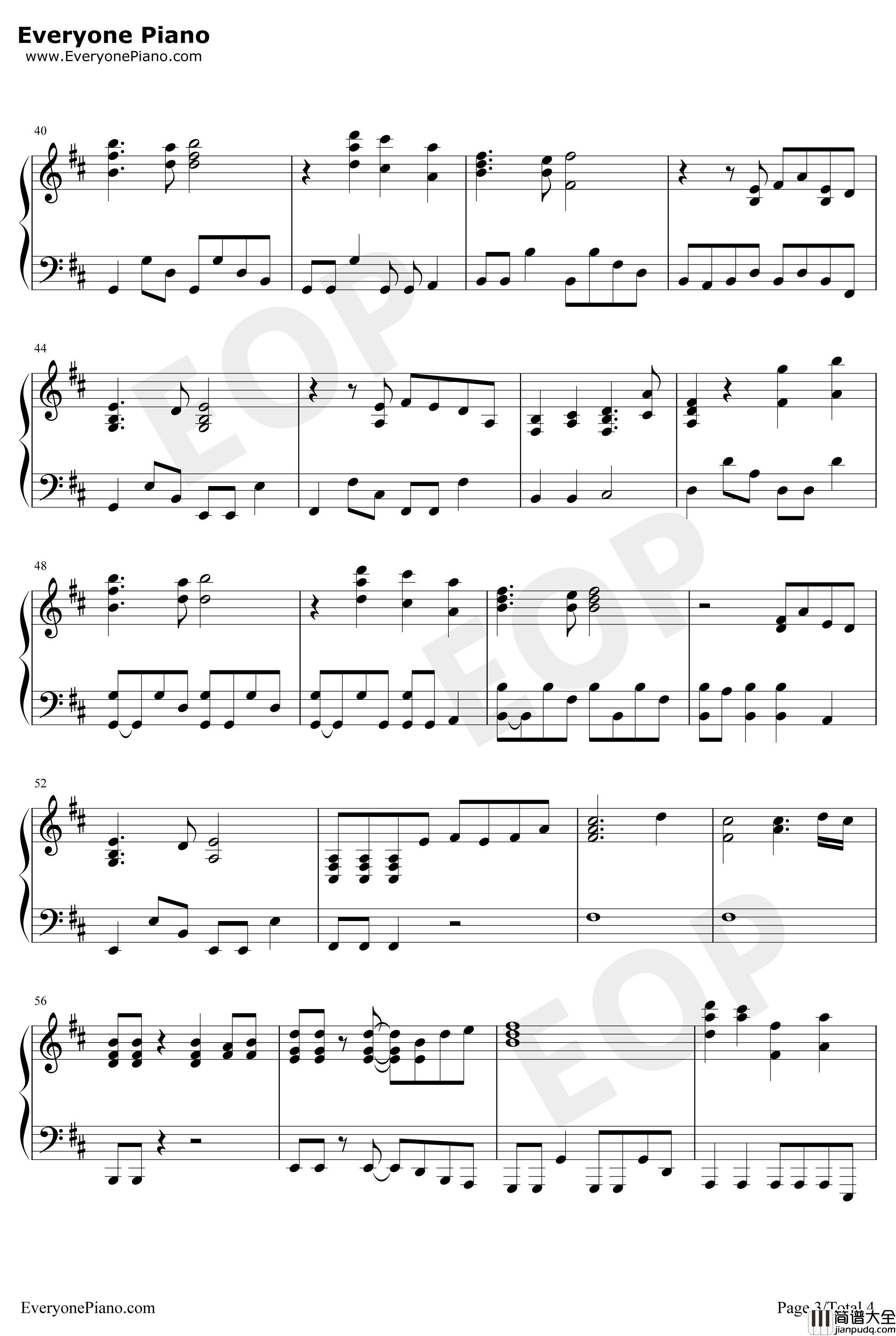 加賀岬钢琴谱_井口裕香_舰队Collection角色曲