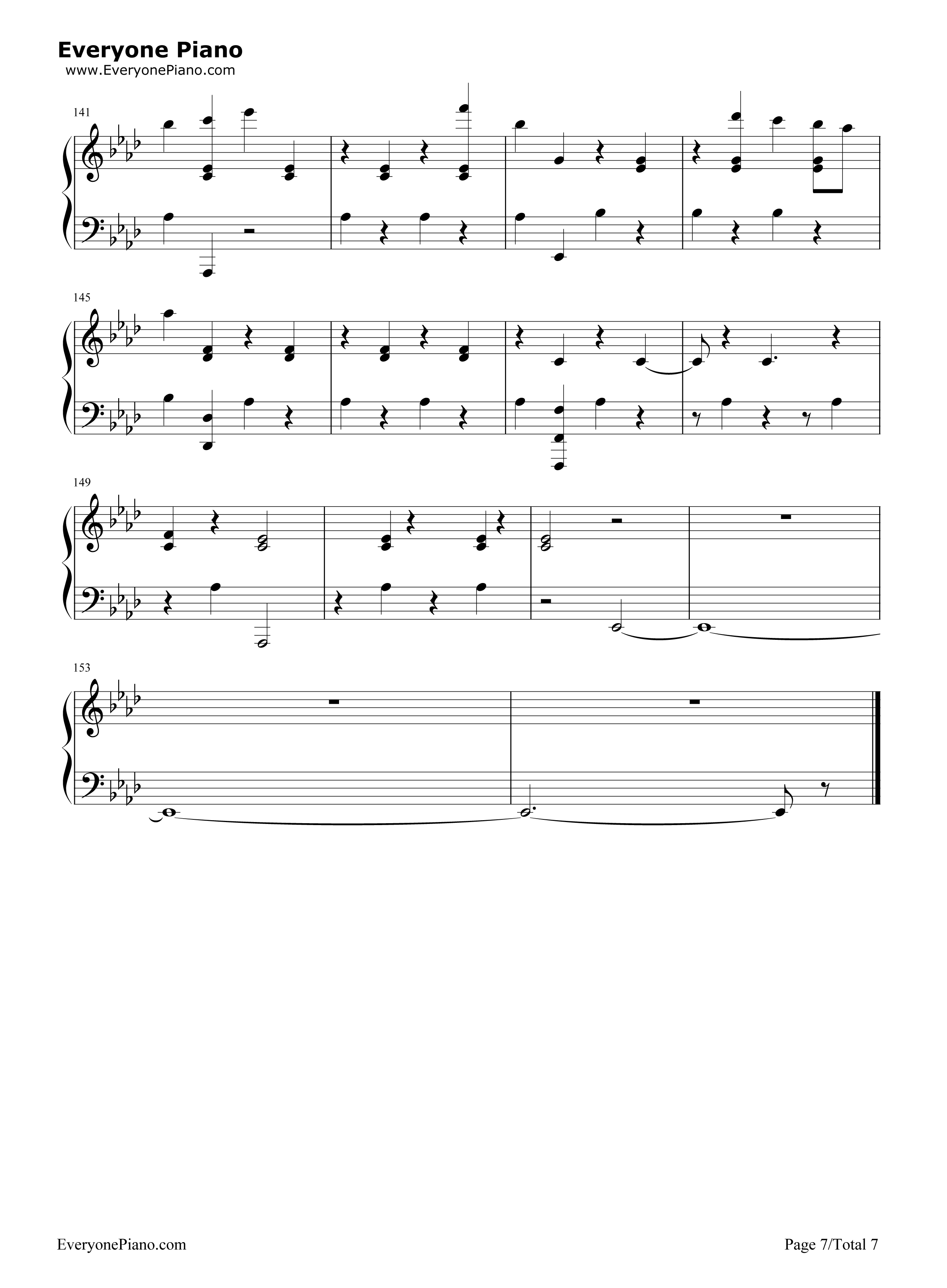 Something's_Gotta_Give钢琴谱_Camila_Cabello