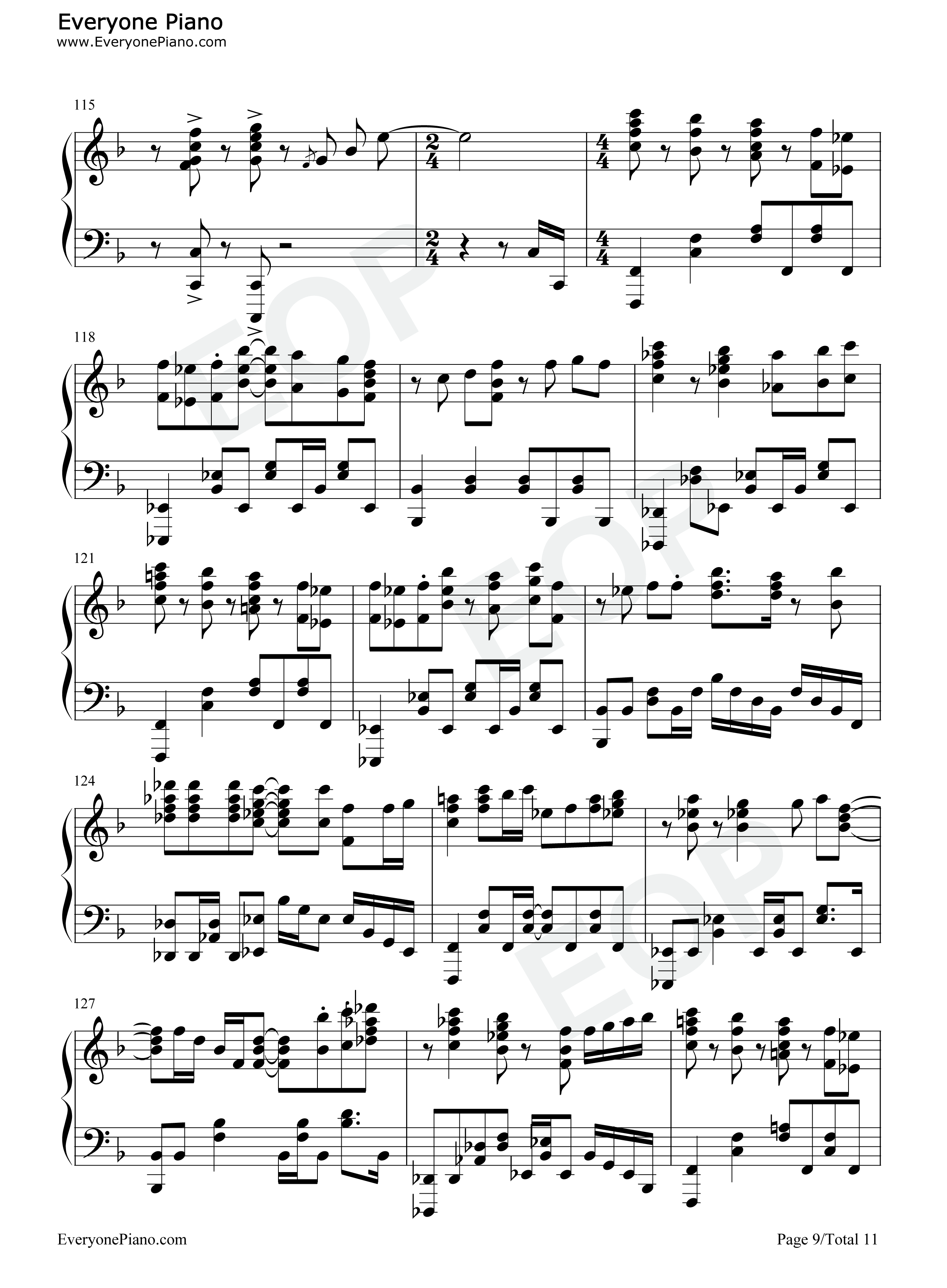 Chance_Revenge钢琴谱_安月名莉子