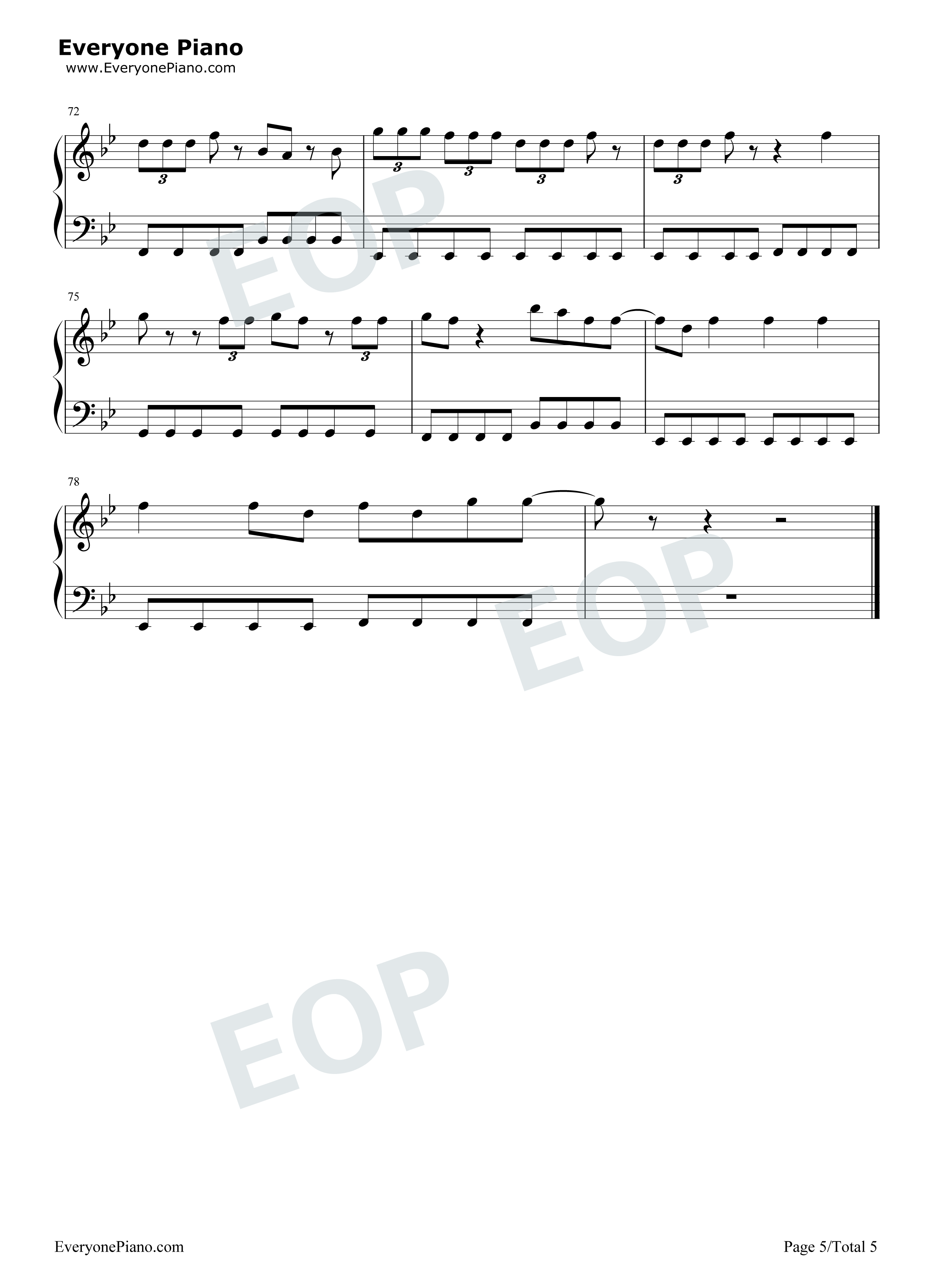 Youngblood钢琴谱_5_Seconds_of_Summer