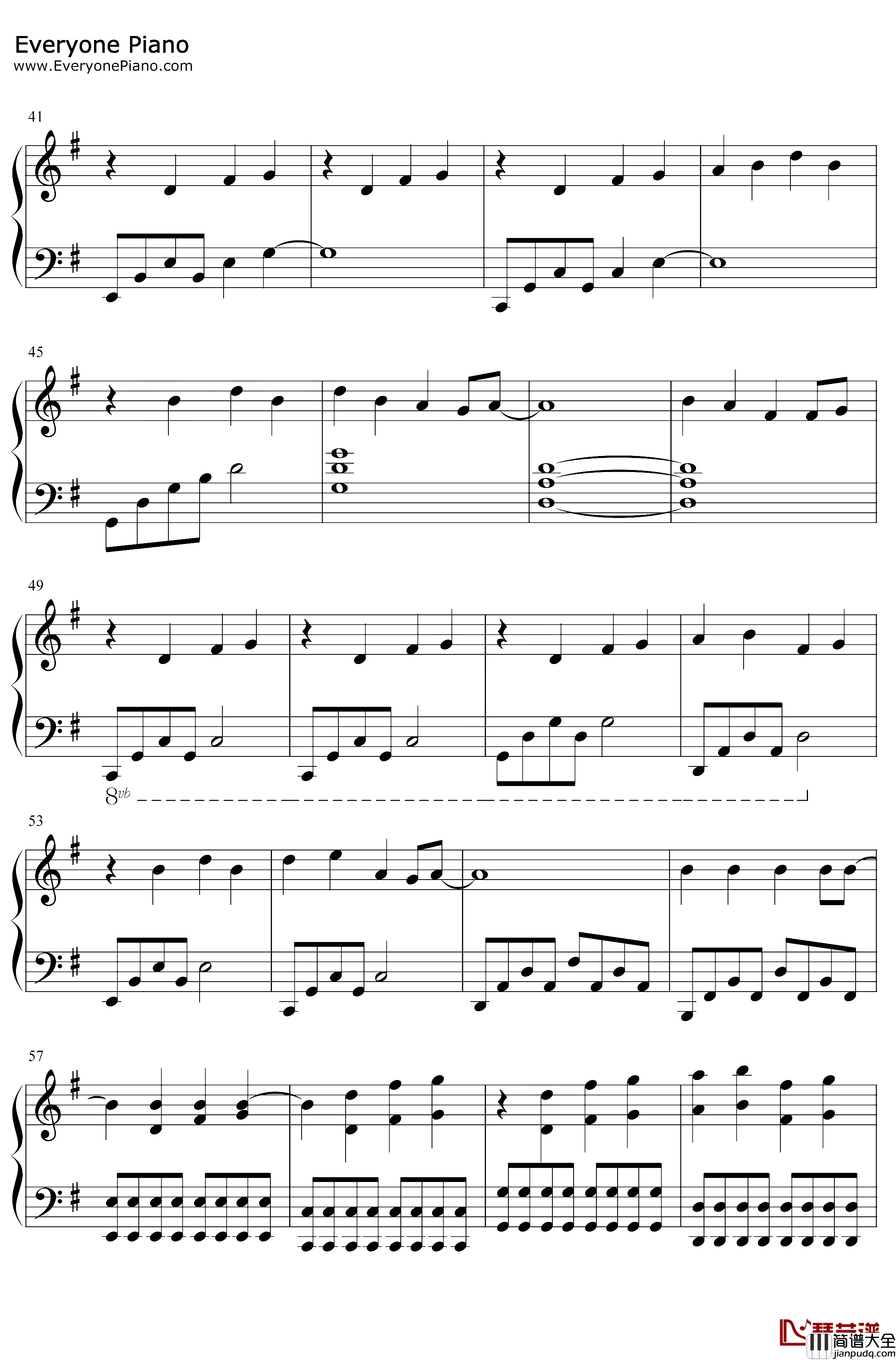 Love_Is_Gone钢琴谱_Slander_Dylan_Matthew_抖音热歌