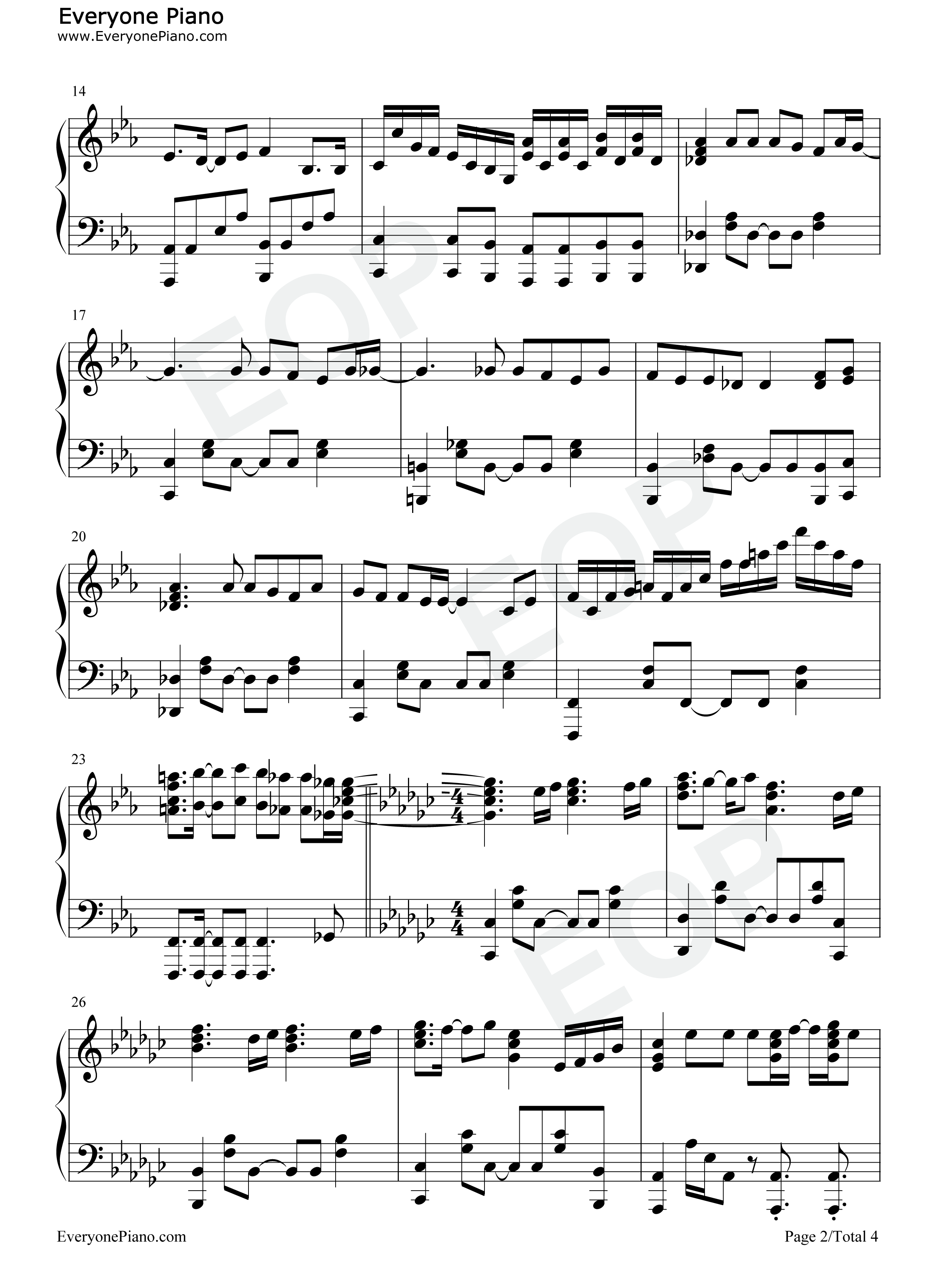 Soul_Salvation钢琴谱_林原惠美