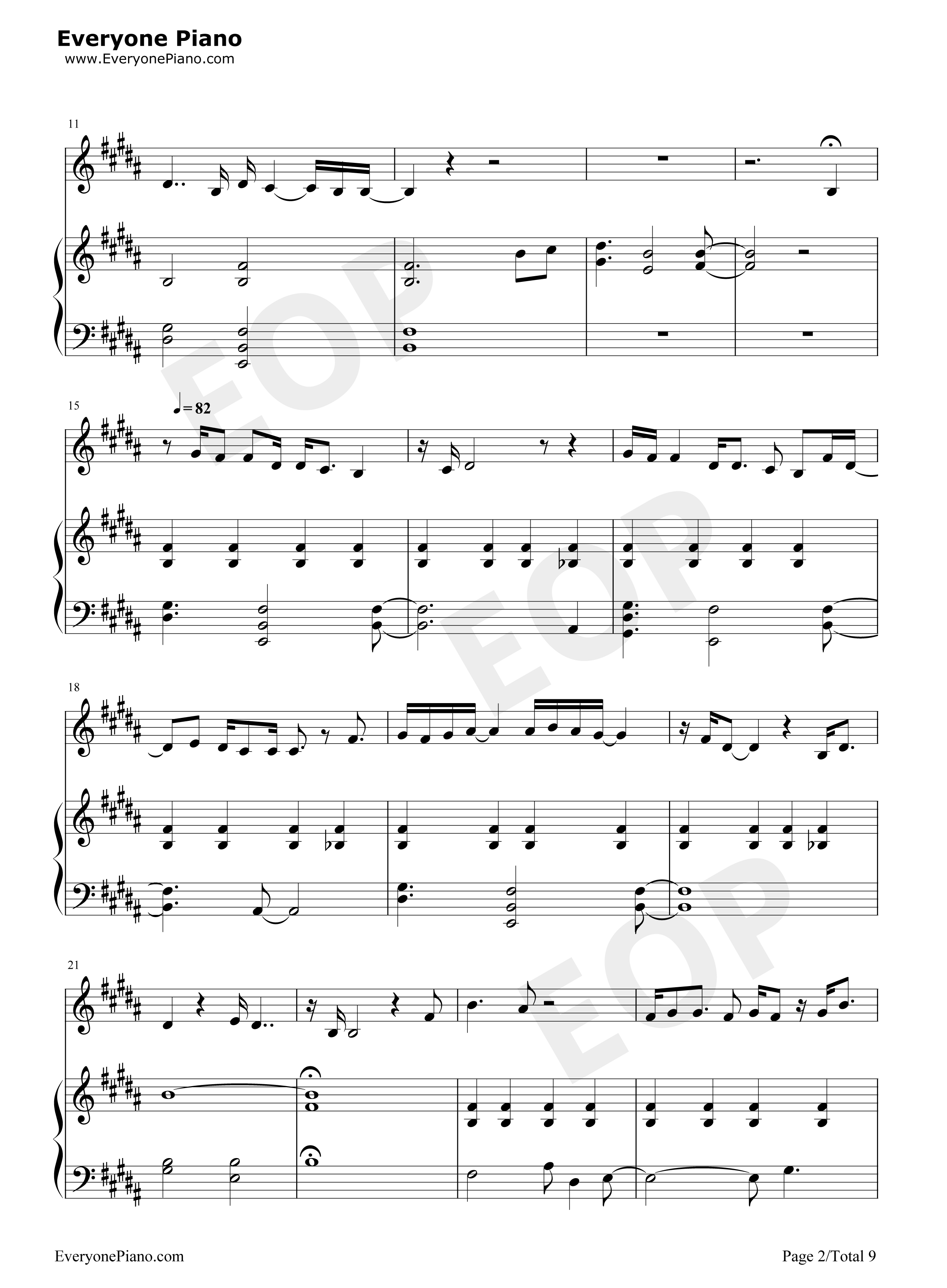 You_Will_Be_Found钢琴谱_Benj_Pasek
