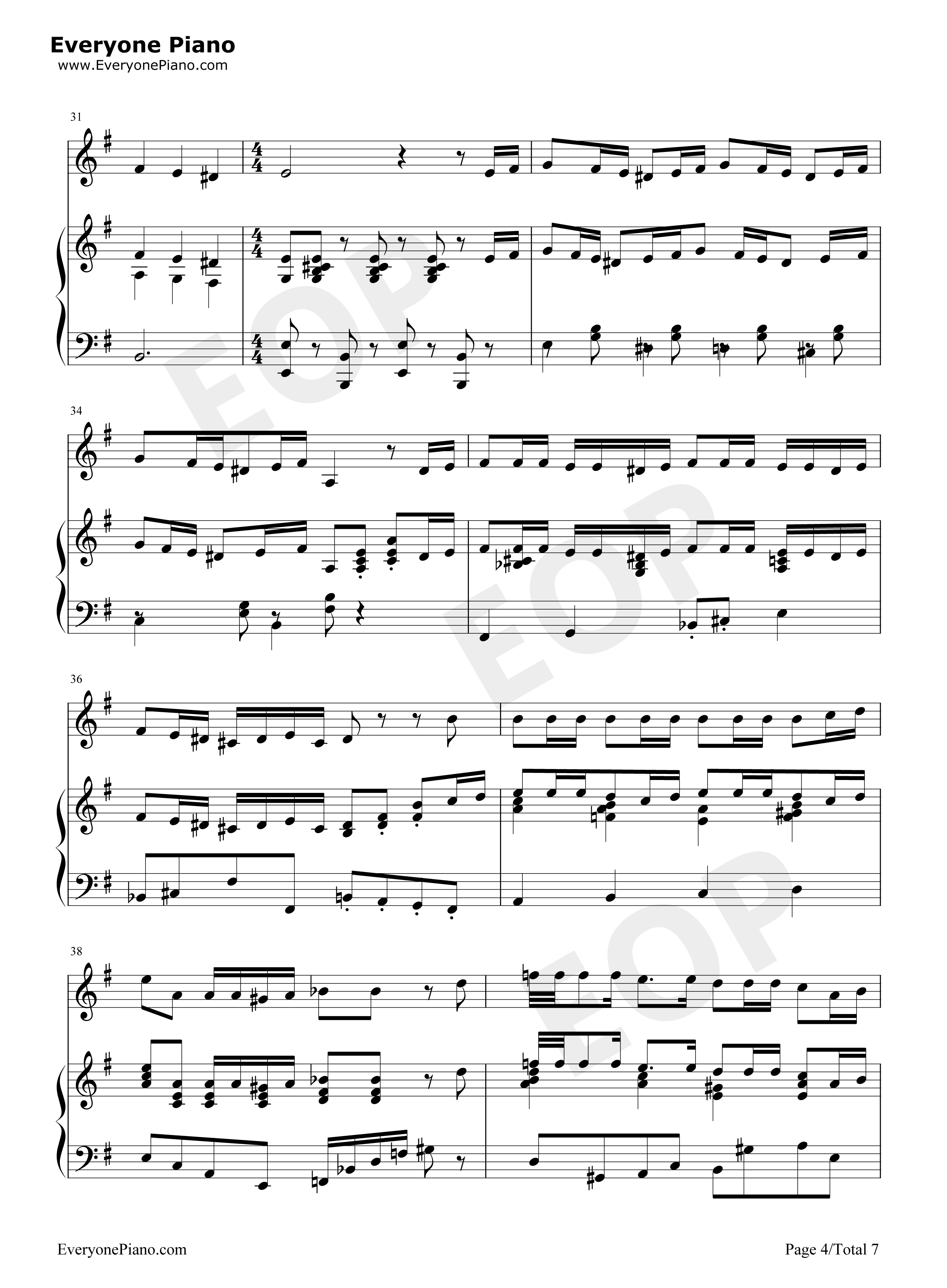 Jack's_Lament钢琴谱_Danny_Elfman