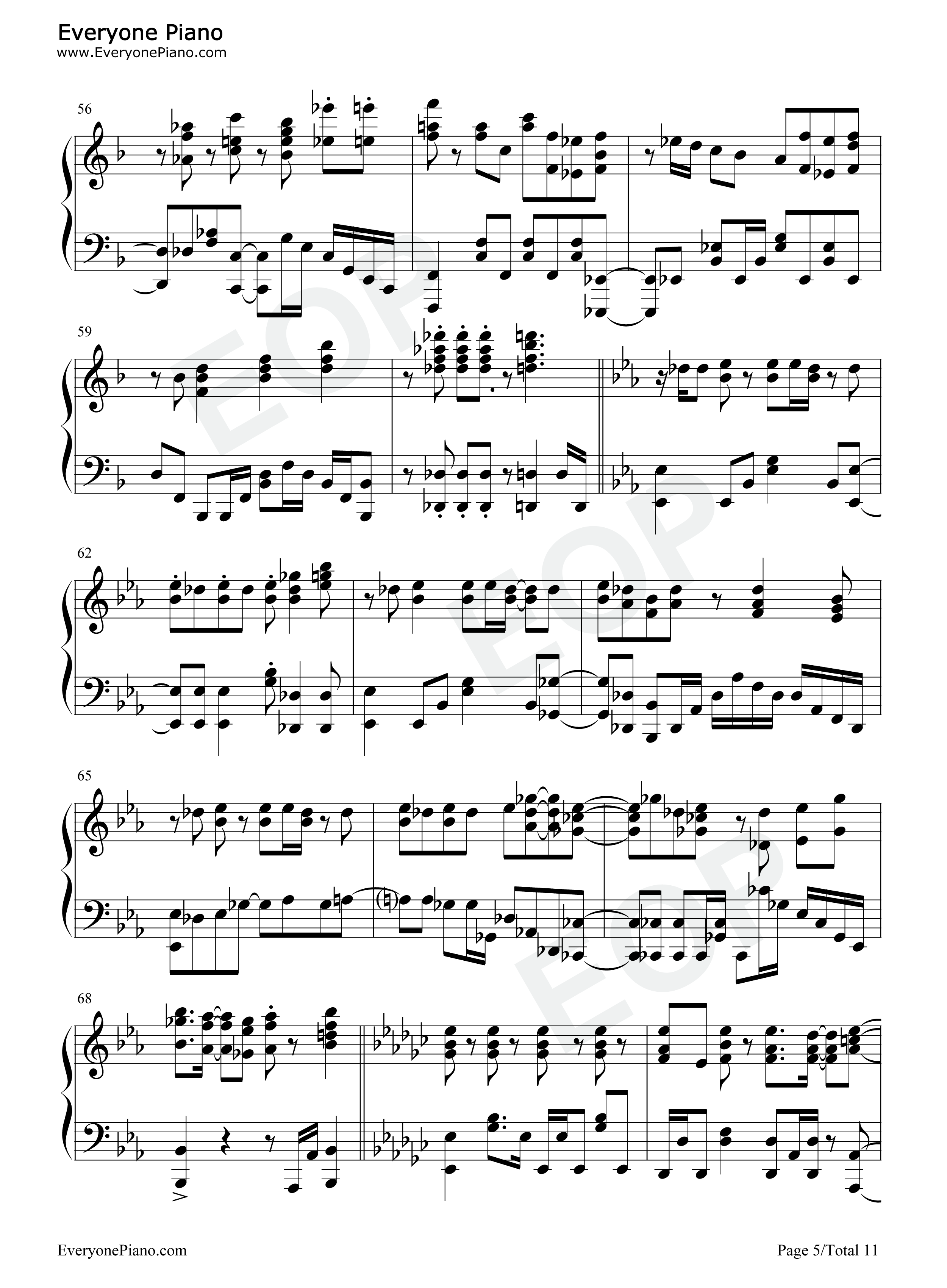 Chance_Revenge钢琴谱_安月名莉子