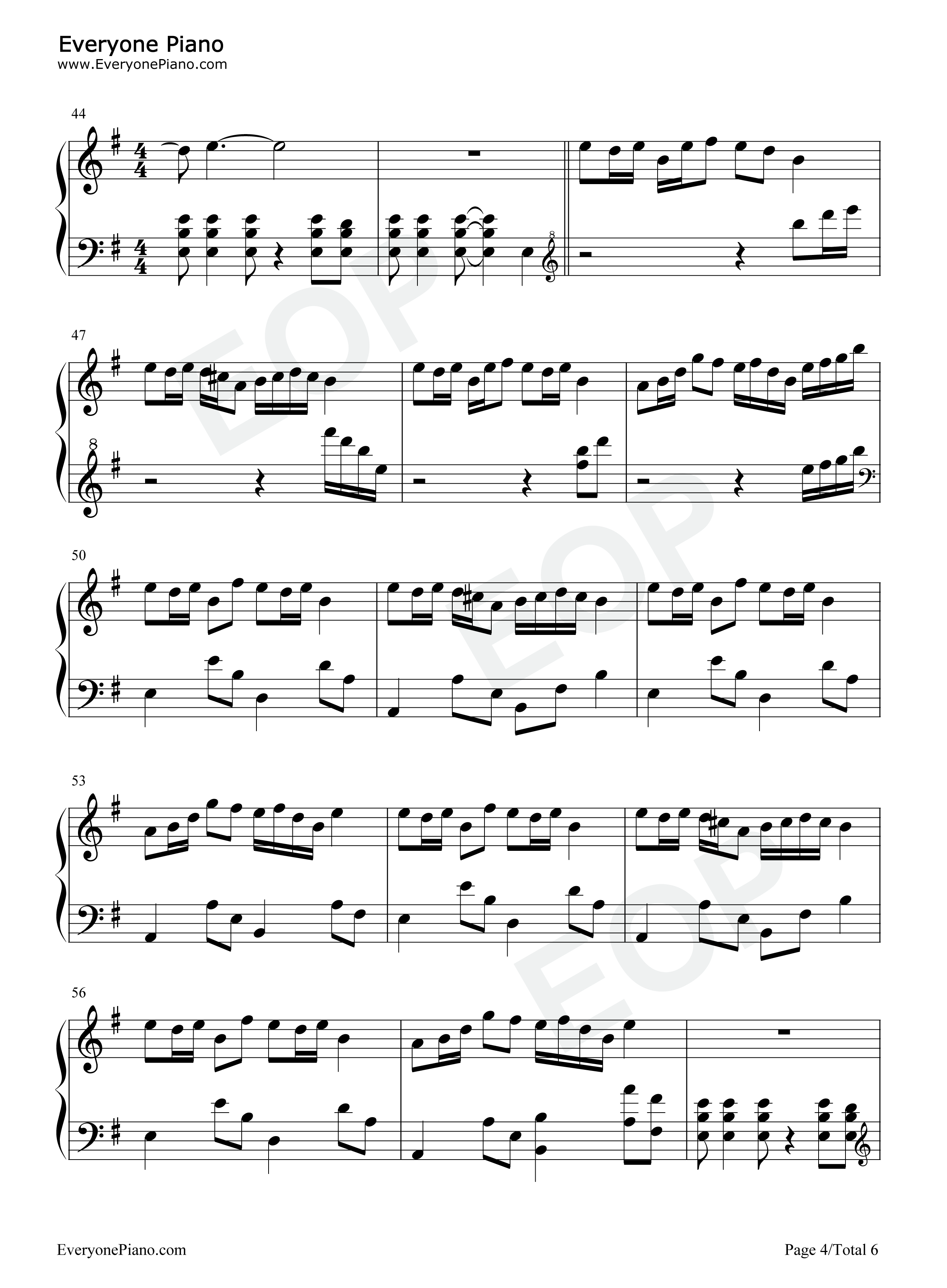 白龙钢琴谱_兰音Reine