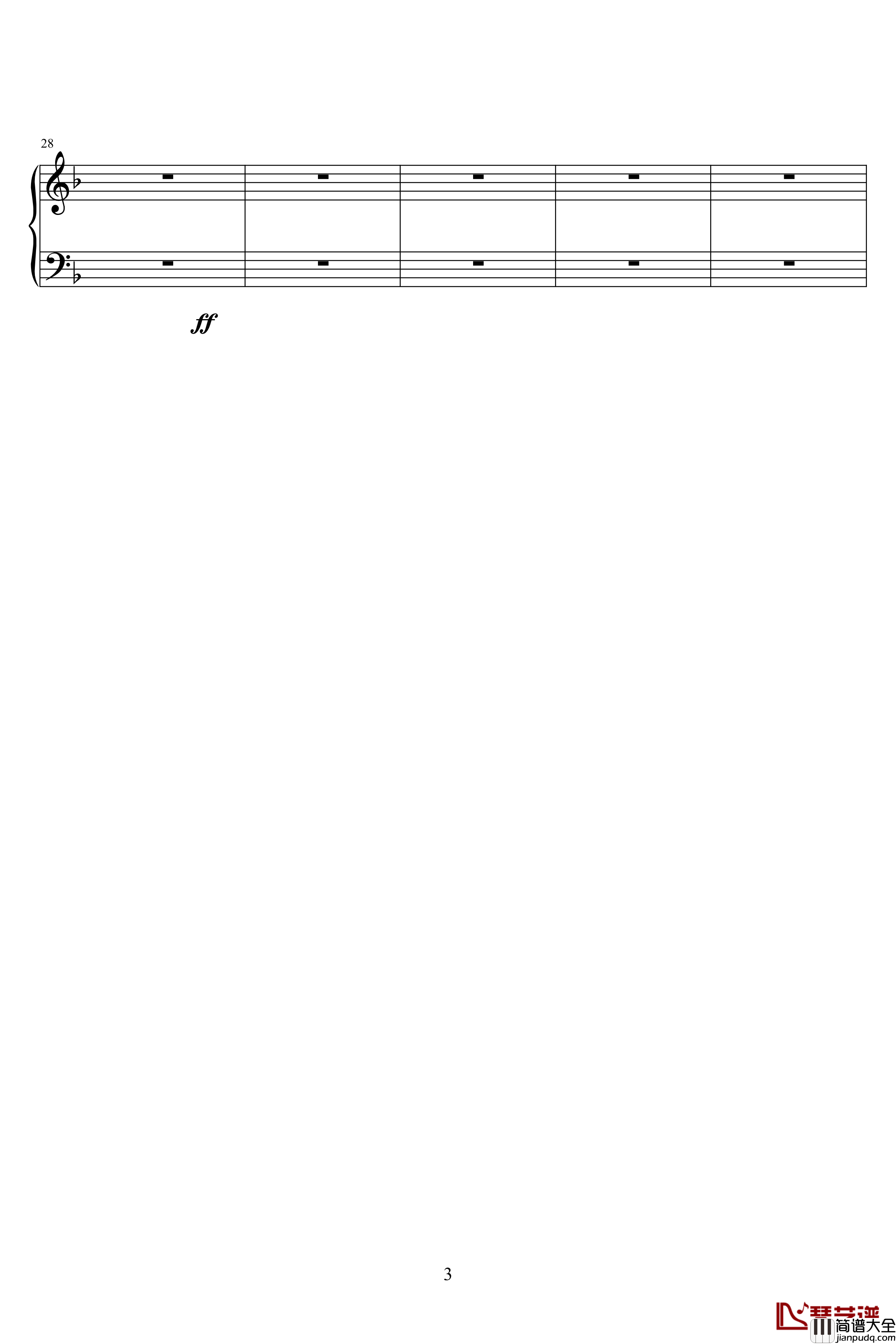 key_of_truth钢琴谱_sweet_arms