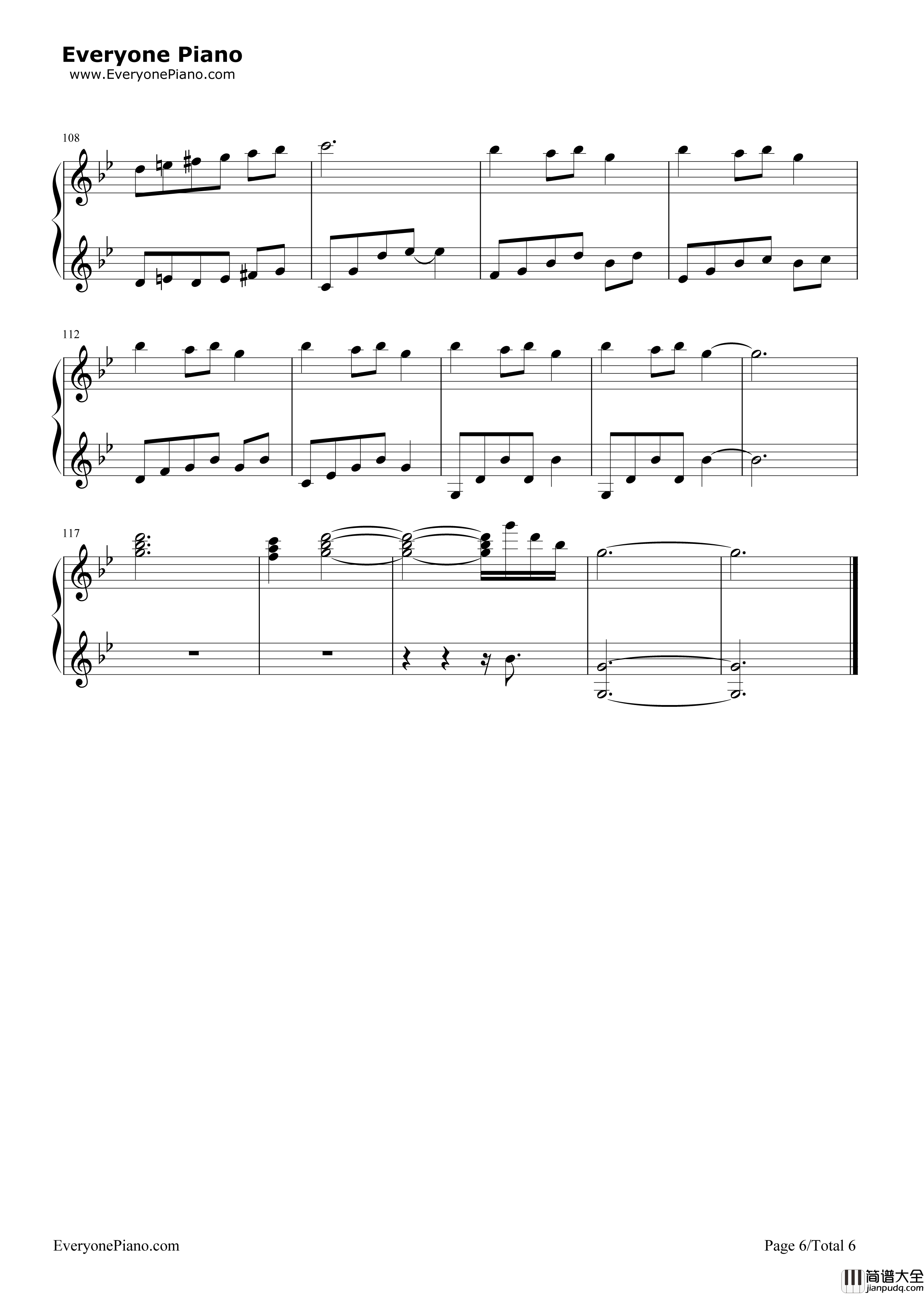 Carol_Of_The_Bells（钟声颂歌）钢琴谱_Mykola_Leontovych