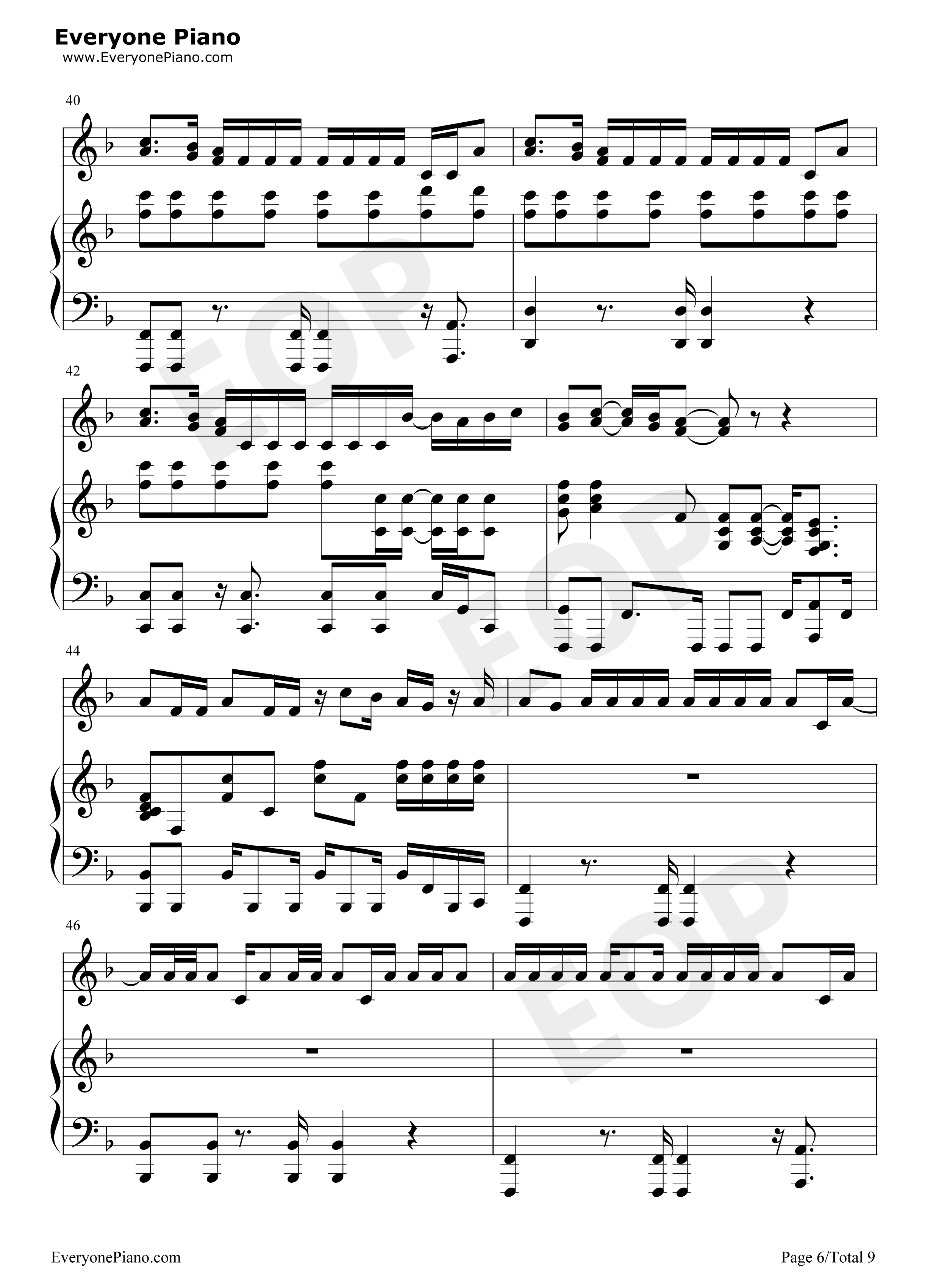 Helpless钢琴谱_Lin_Manuel_Miranda