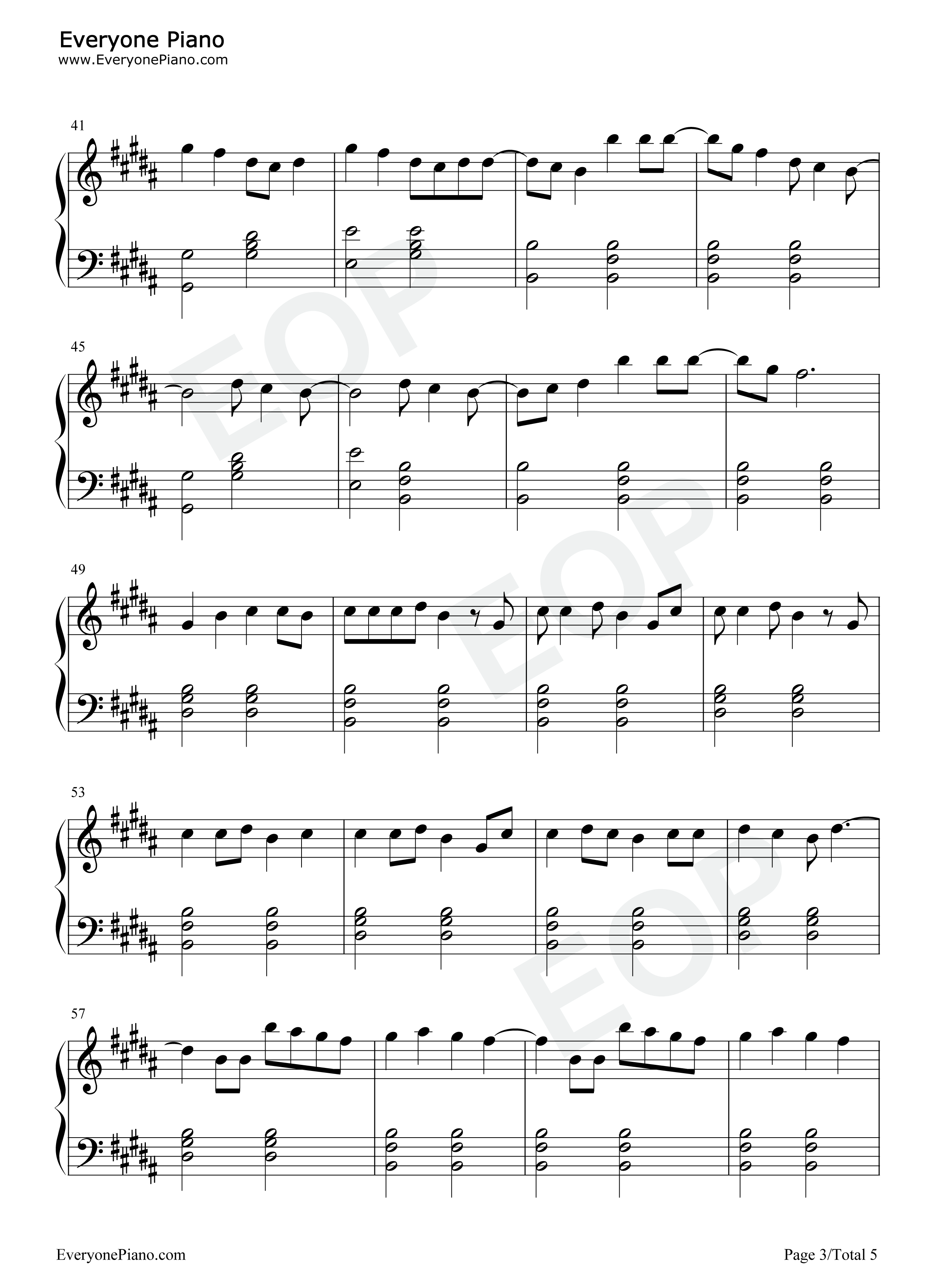 Hallelujah钢琴谱_Panic!_at_the_Disco