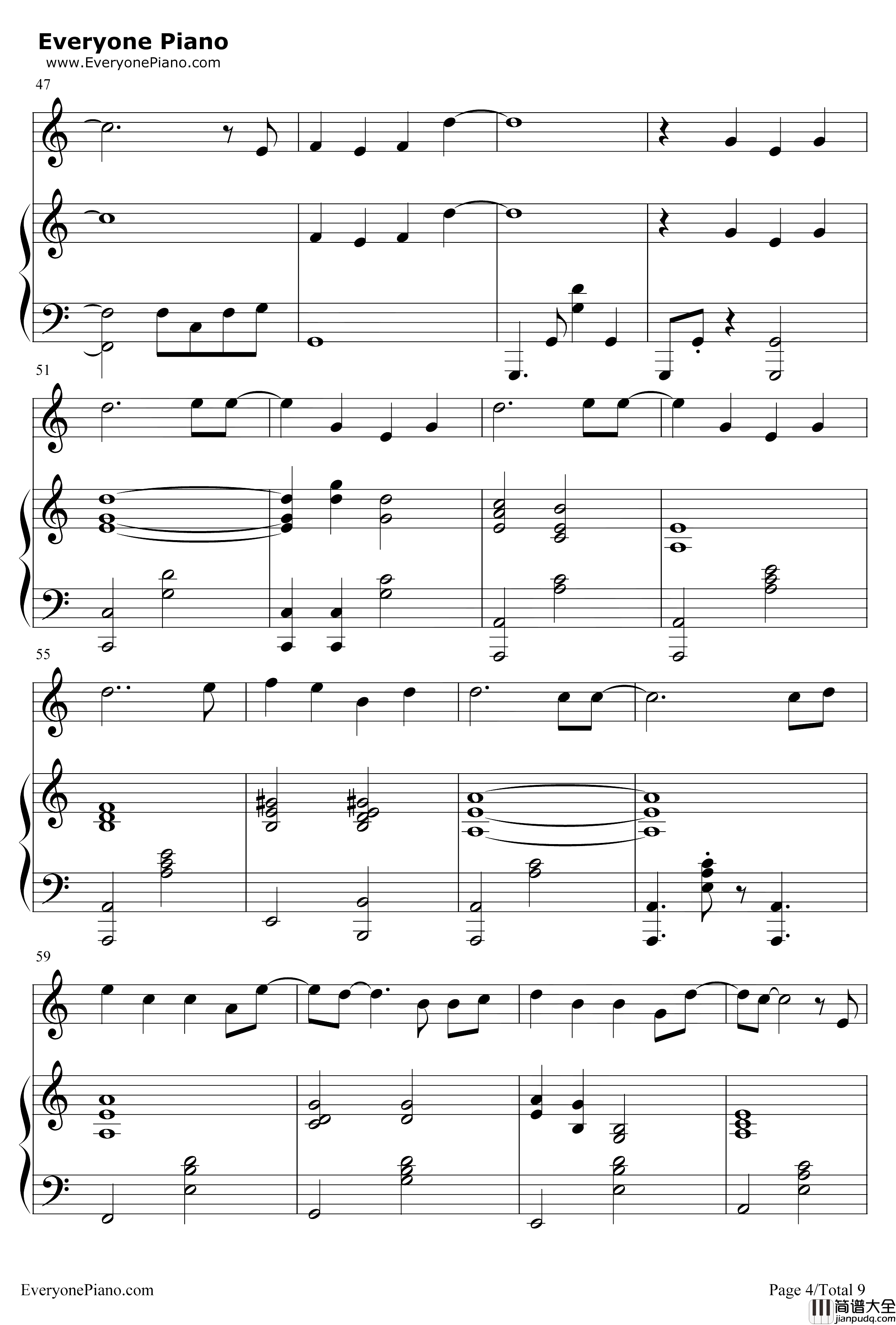 慢慢走钢琴谱_许魏洲_上瘾片尾曲