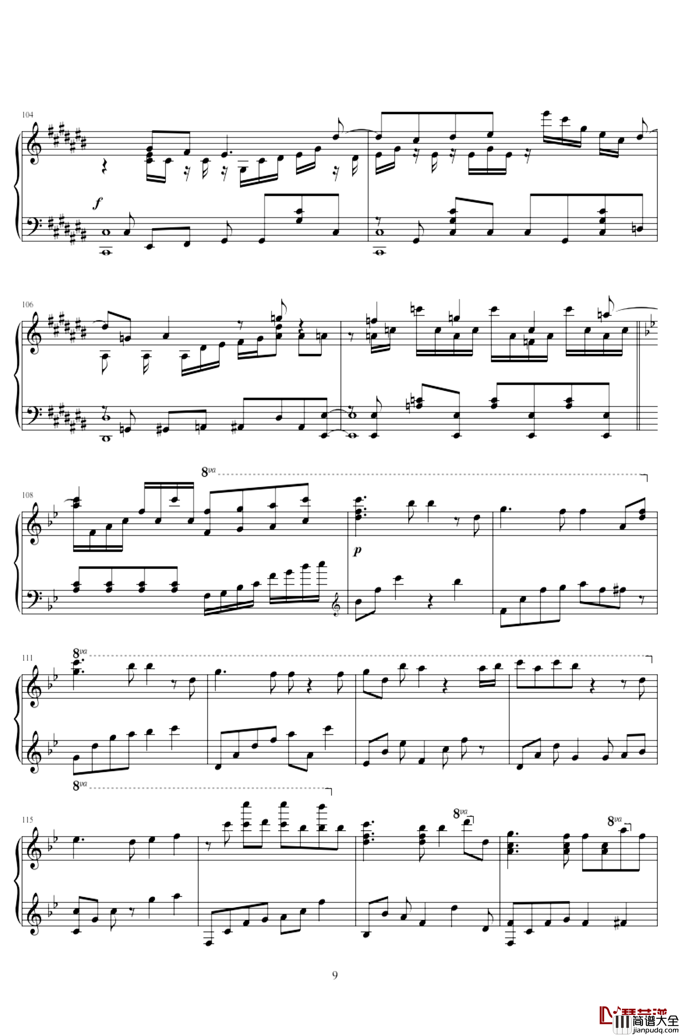 相遇天使_K_on钢琴谱_OST_相遇天使