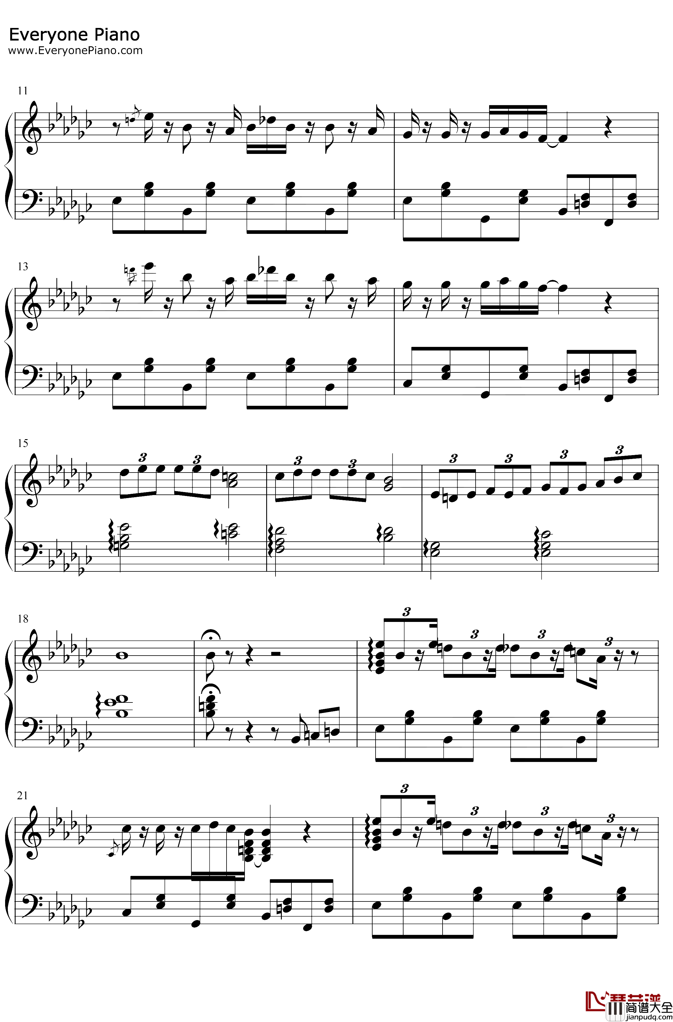 Betty_Boop钢琴谱_CharliePuth_抖音一夜爆红的魔性洗脑神曲