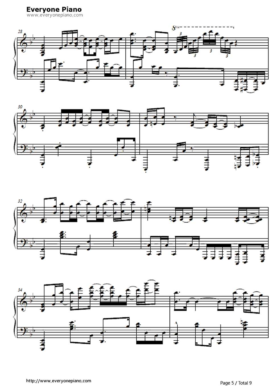 Rocket_Man钢琴谱_Elton_John