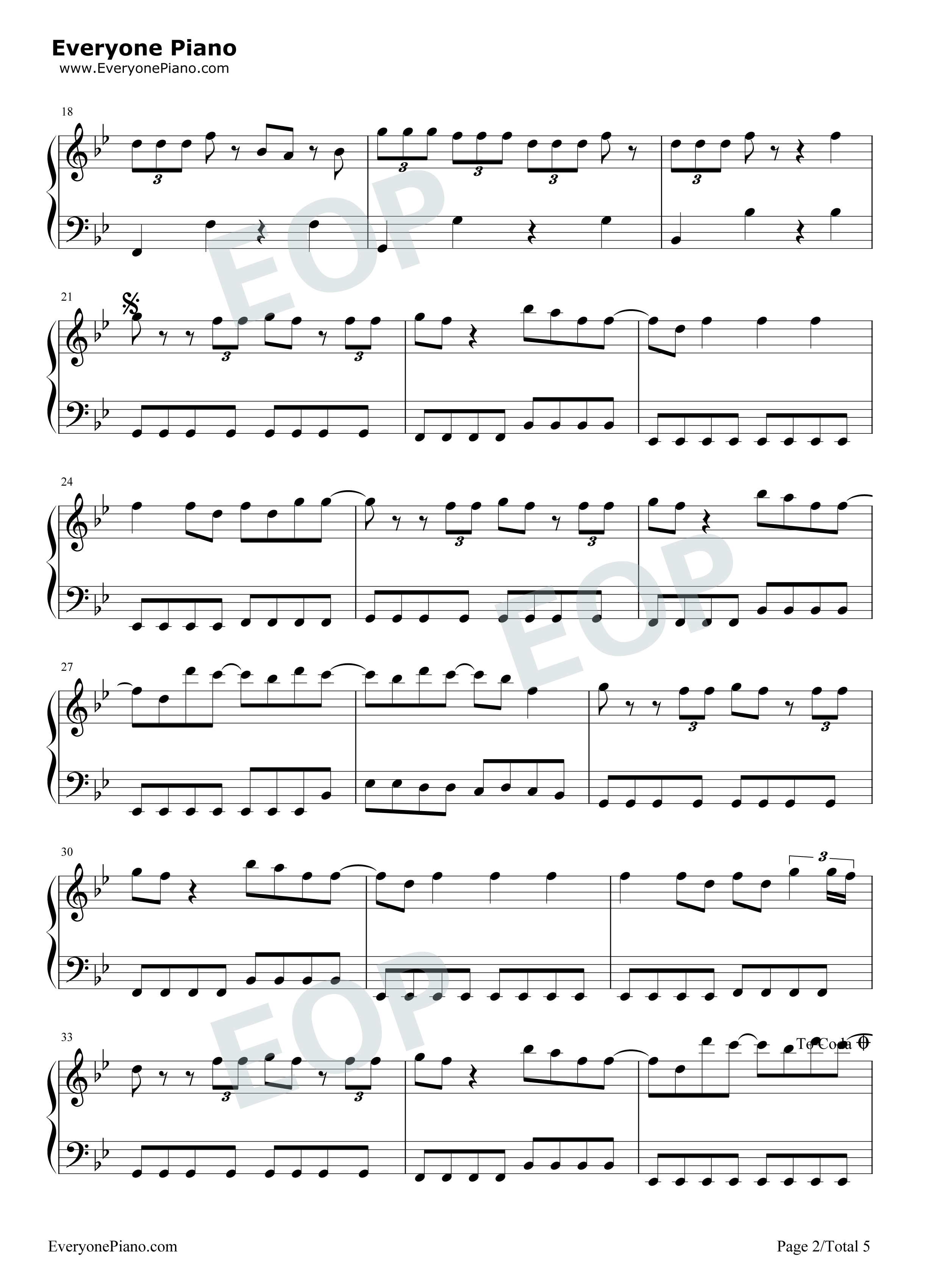 Youngblood钢琴谱_5_Seconds_of_Summer