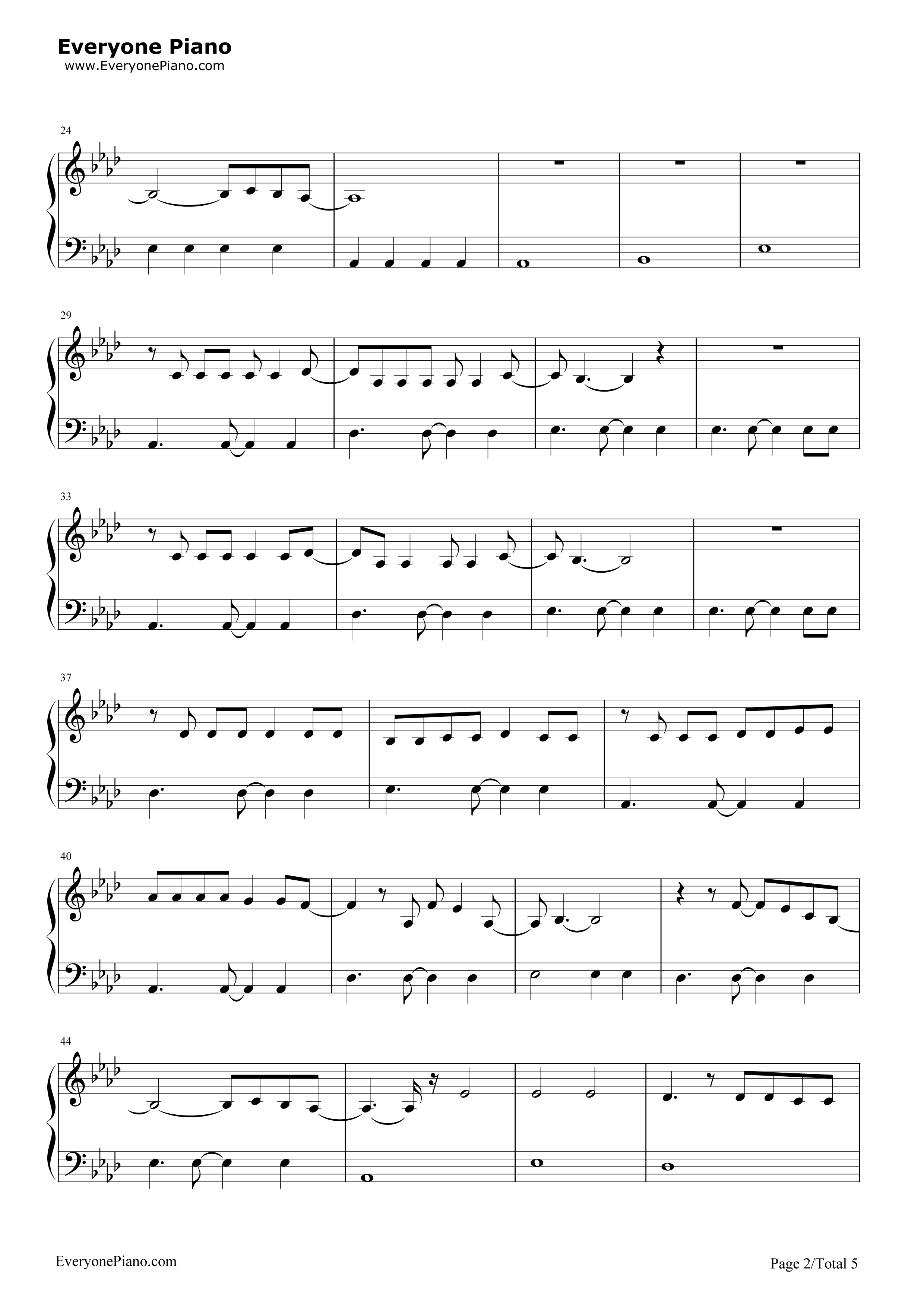 Tear_Up_This_Town钢琴谱_Keane