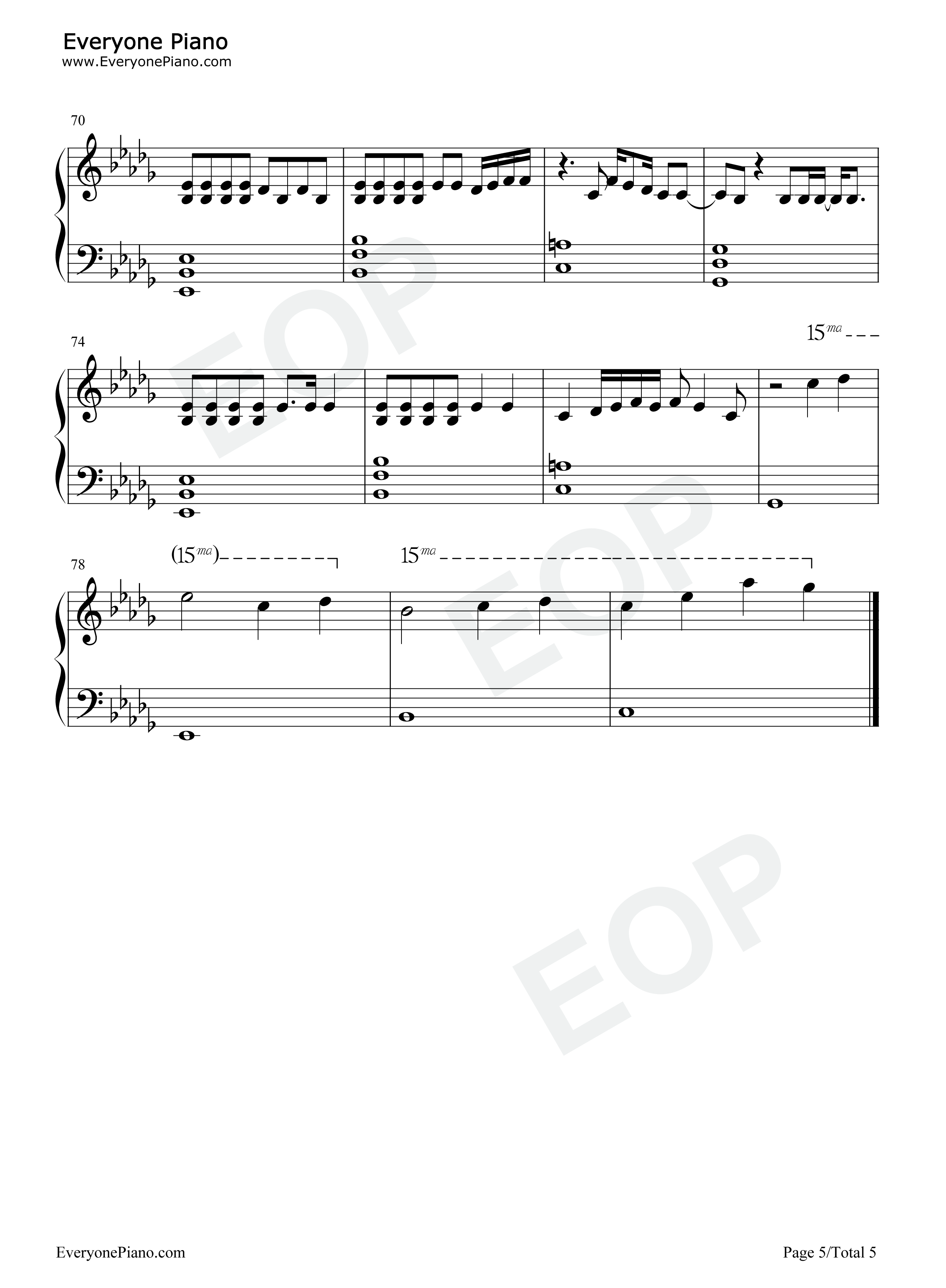 Motive钢琴谱_Ariana_Grande_Doja_Cat
