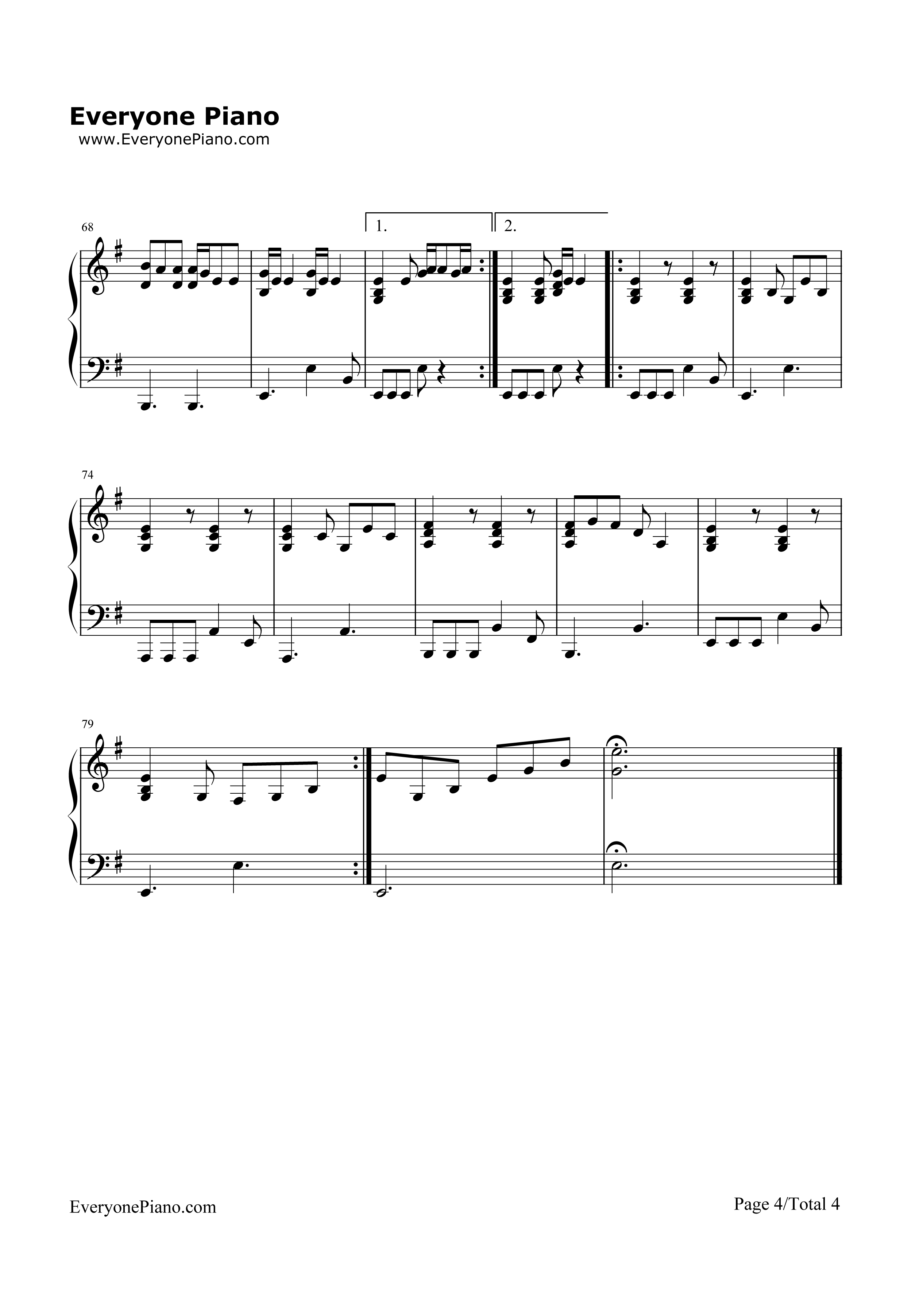 When_You_Really_Love_Someone钢琴谱_Alicia_Keys