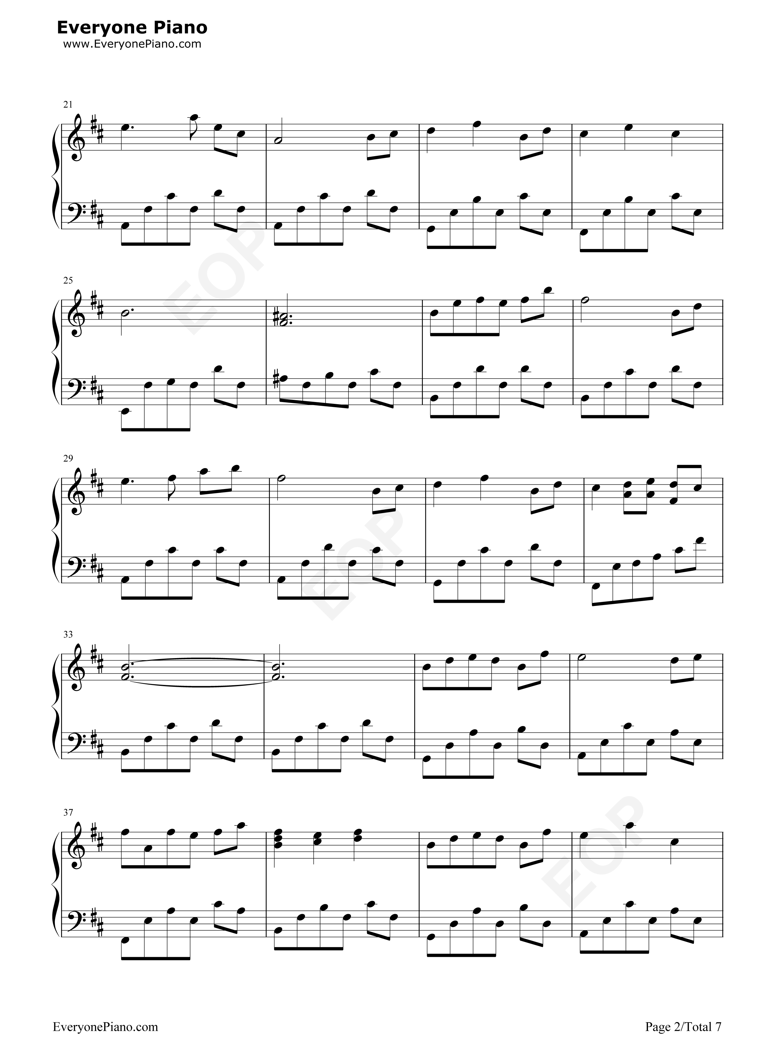 今夏钢琴谱_谭松韵