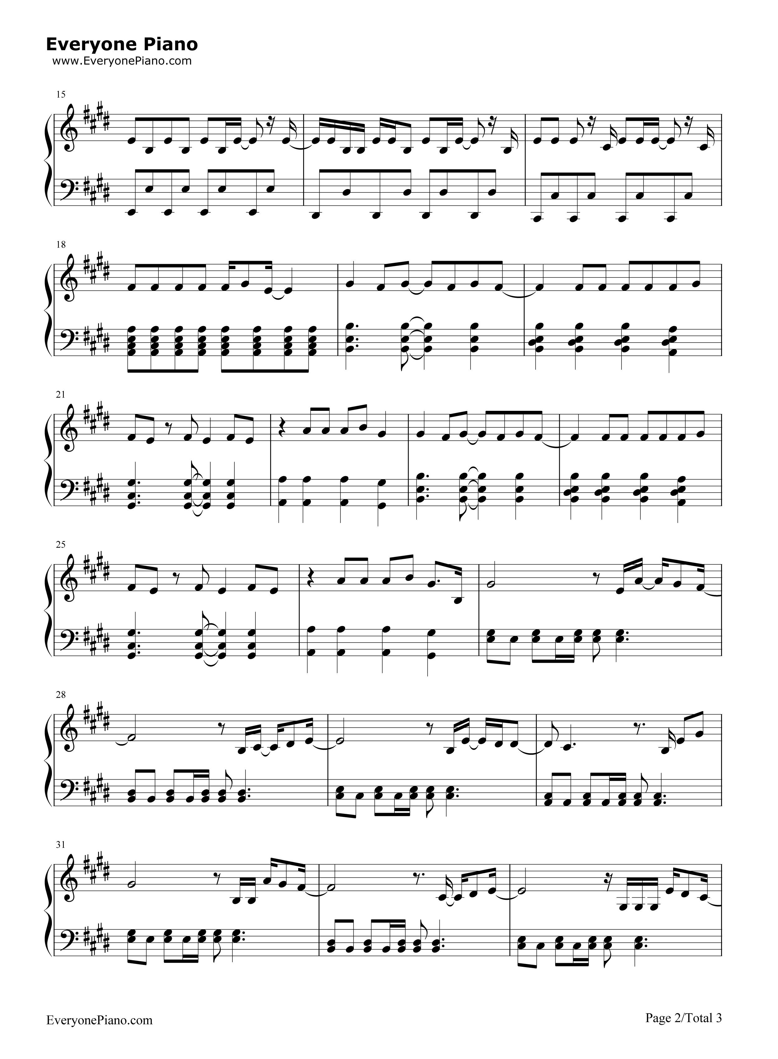 Wish_You_Were_Here钢琴谱_艾薇儿__Avril_Lavigne
