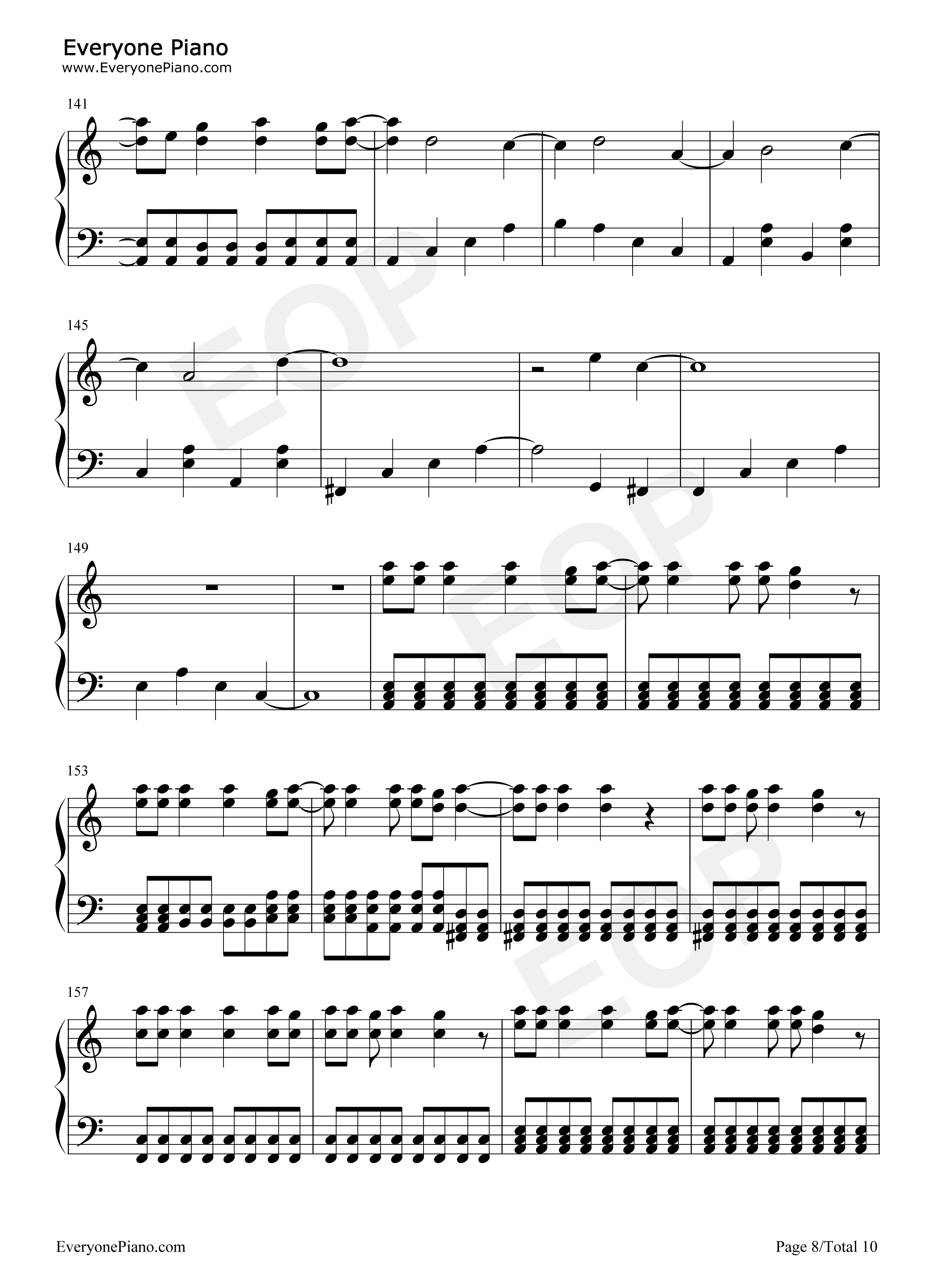 The_Pretender钢琴谱_Foo_Fighters