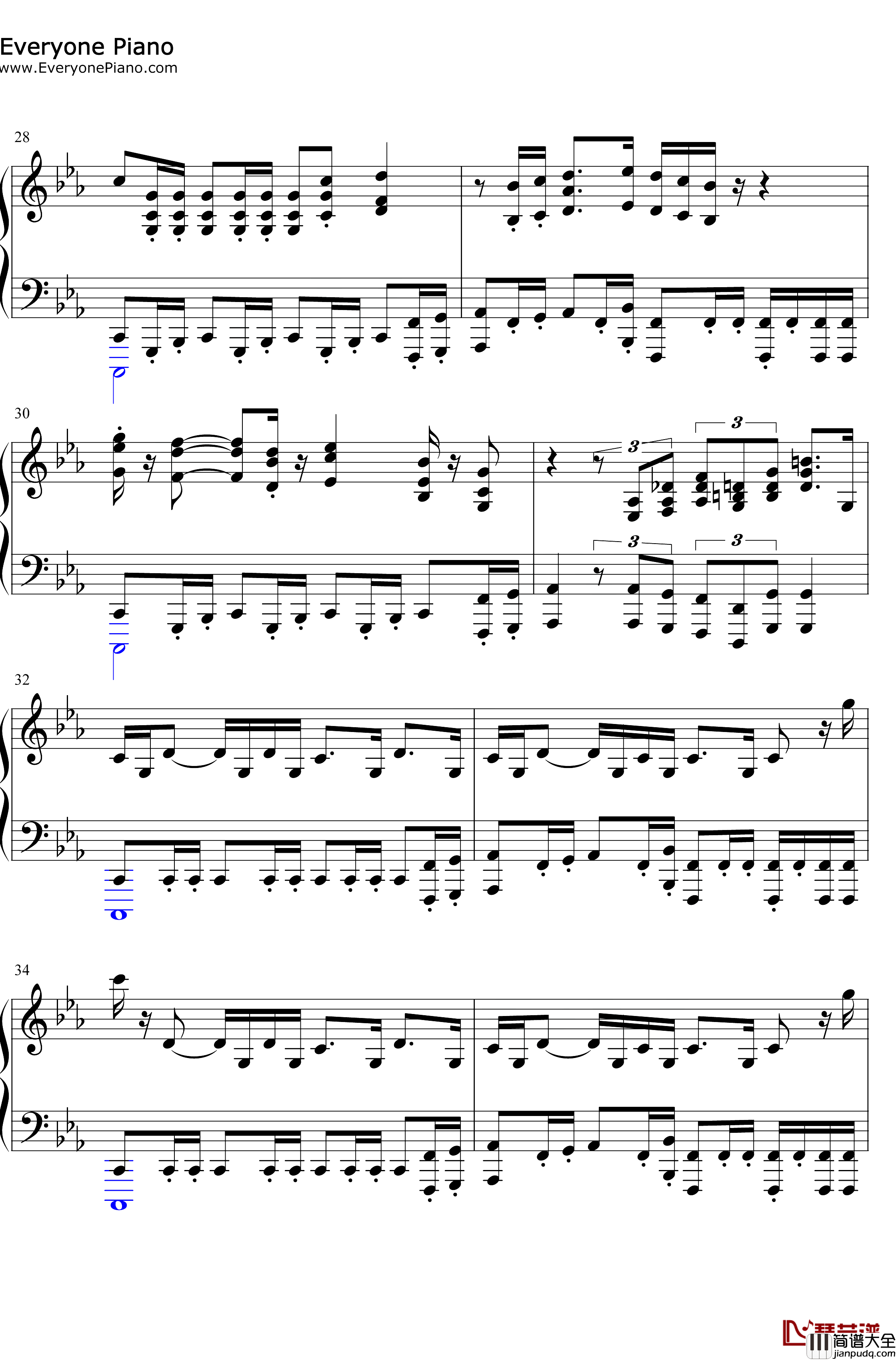 The_Mandalorian钢琴谱_Ludwig_Göransson_曼达洛人OST