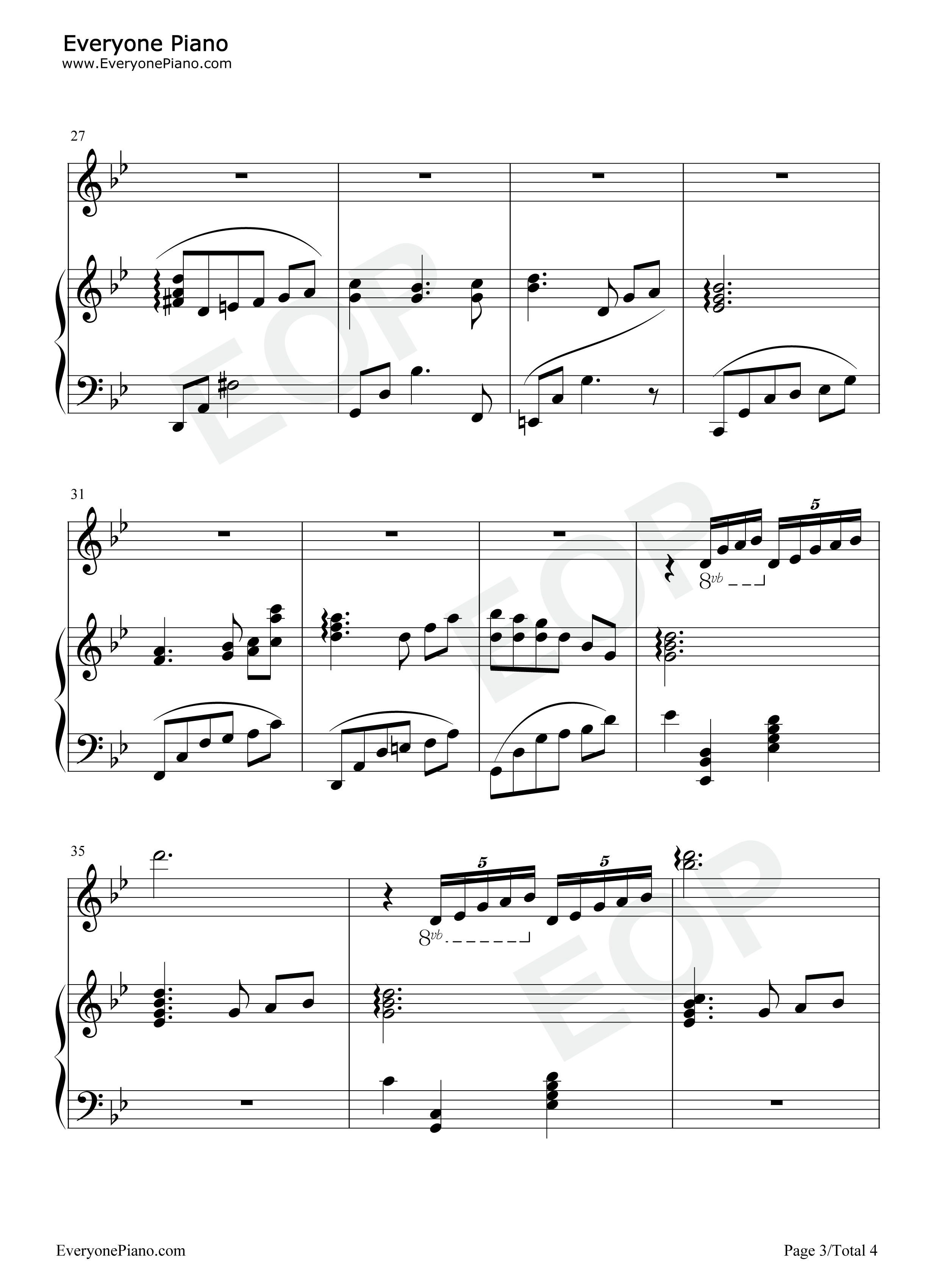 お姉さま...某科学的超电磁炮S_OST钢琴谱_I've_sound/井内舞子