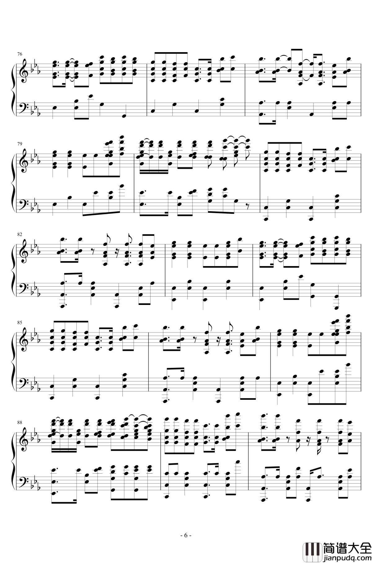 Nevada钢琴谱_伪黑乐谱_Vicetone