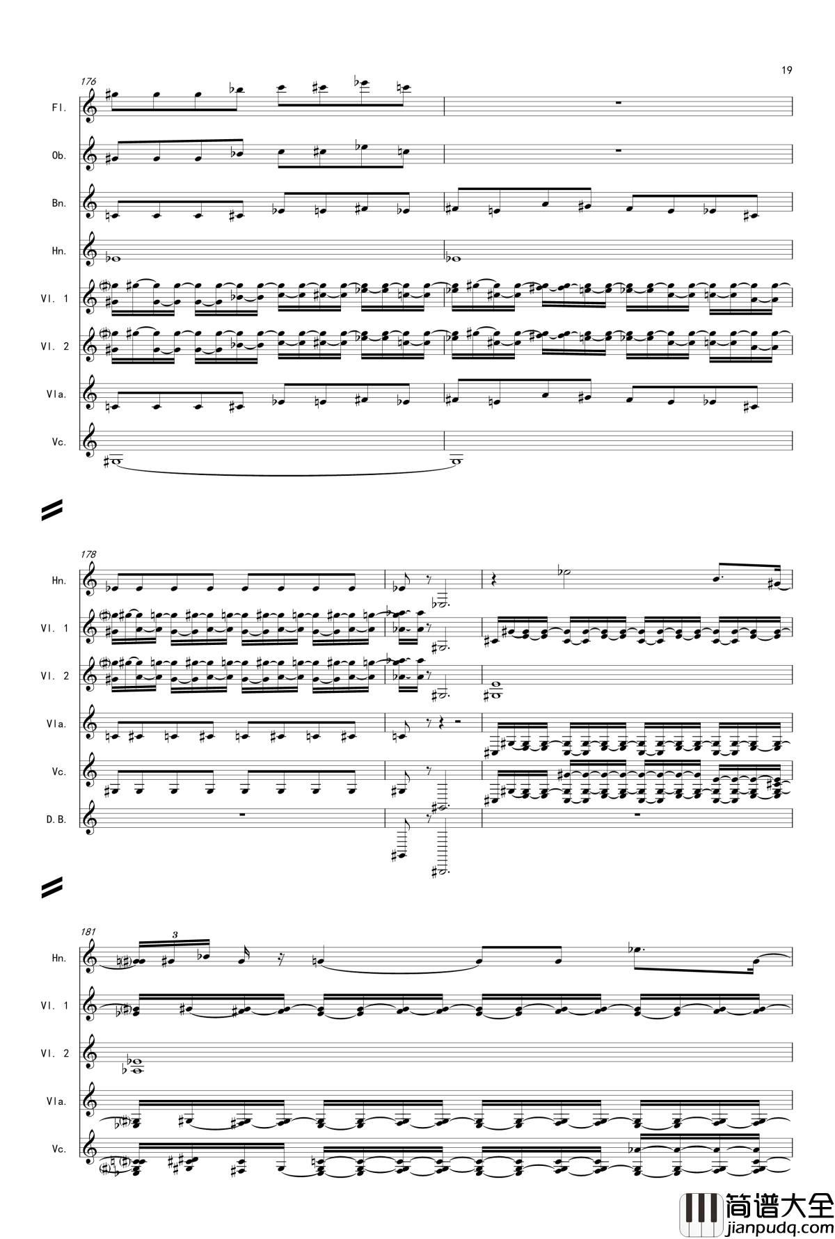 奏鸣曲之交响第14首Ⅲ钢琴谱_贝多芬_beethoven