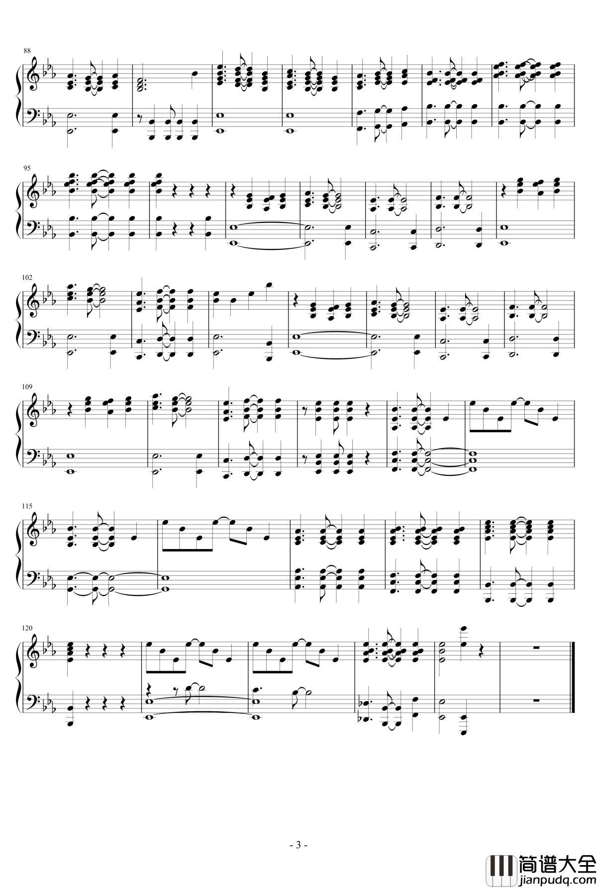 African_Alleluia钢琴谱_African_Alleluia
