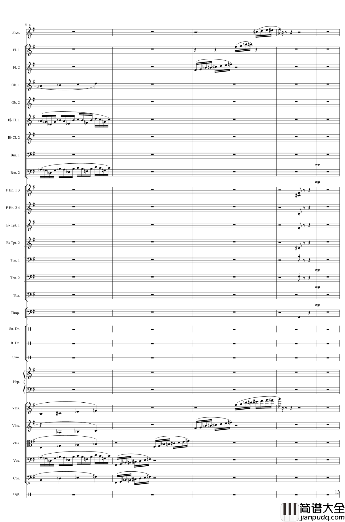 Capriccio_Brilliant_in_E_Minor,_Op.94钢琴谱__II.Dance_of_summer__Scherzo_一个球