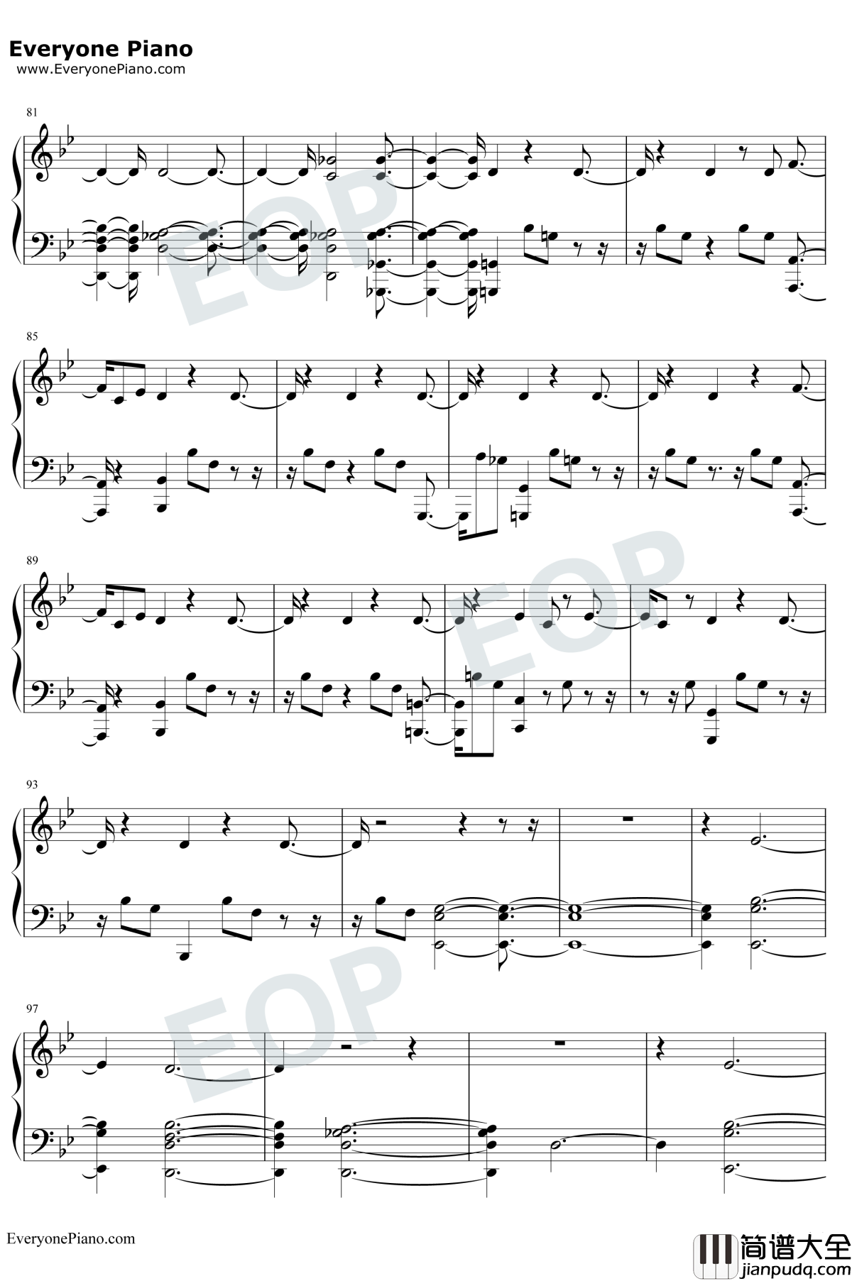 The_Thrill_of_It_All钢琴谱_Sam_Smith
