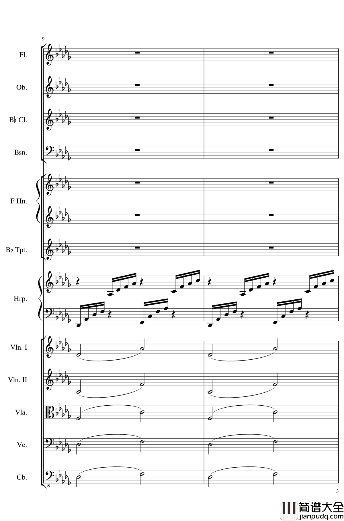 Clair_de_lune,_Op.109钢琴谱_一个球