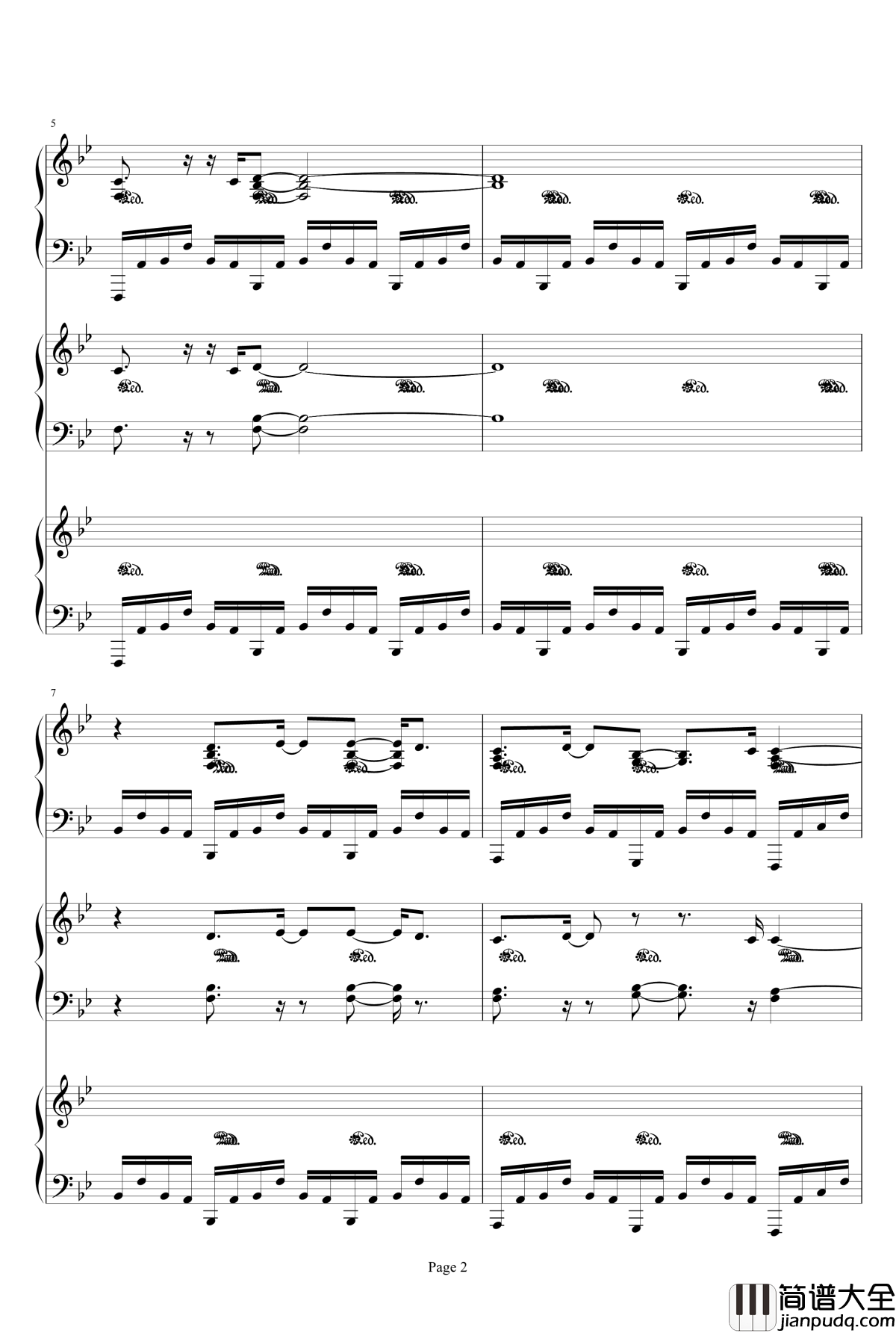 Sogno_di_Volare钢琴谱_文明6