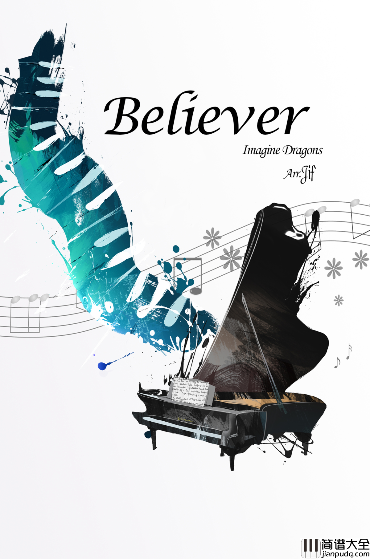 Believer钢琴谱_Imagine_Dragons