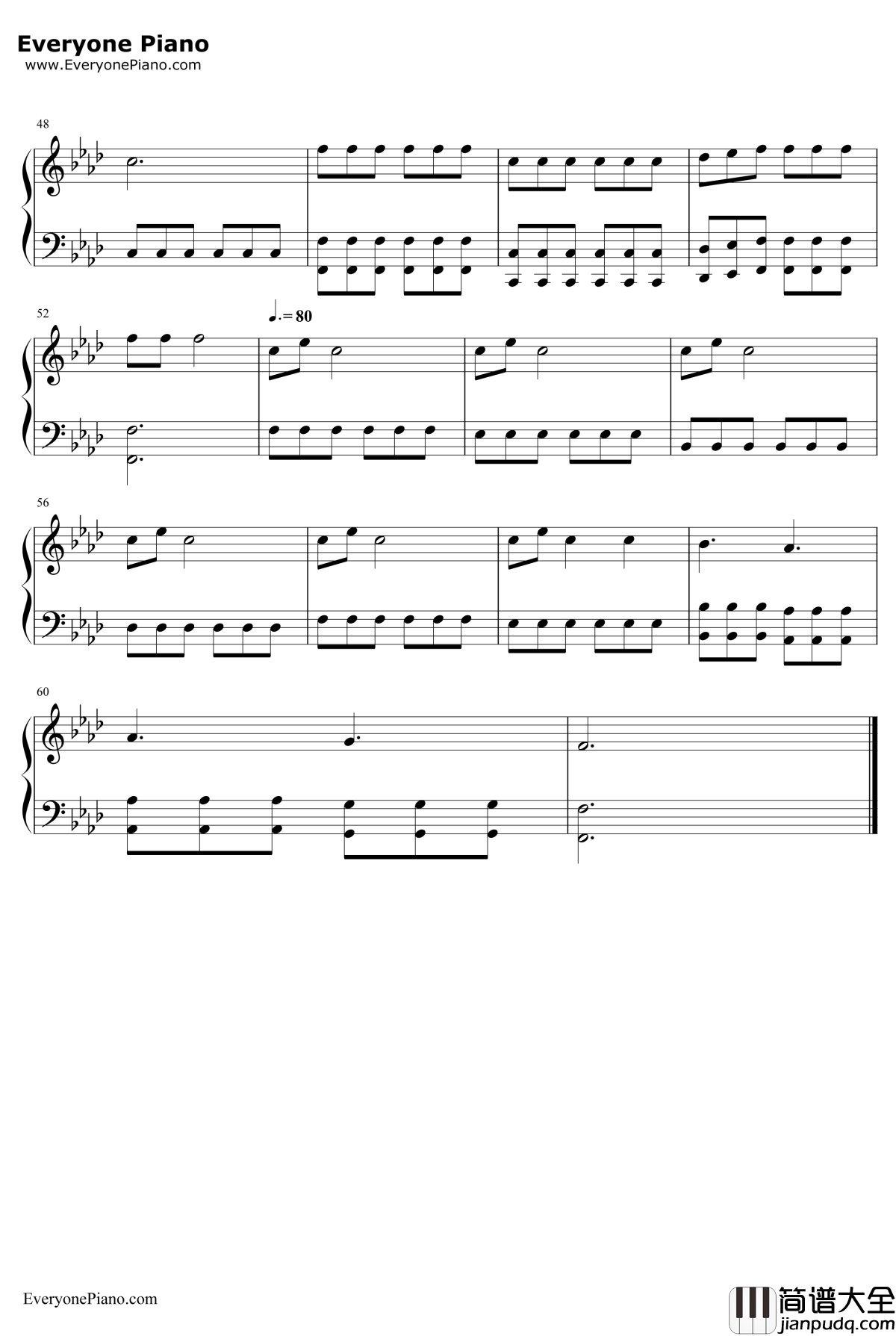 Blood_of_My_Blood钢琴谱_RaminDjawadi_权力的游戏OST