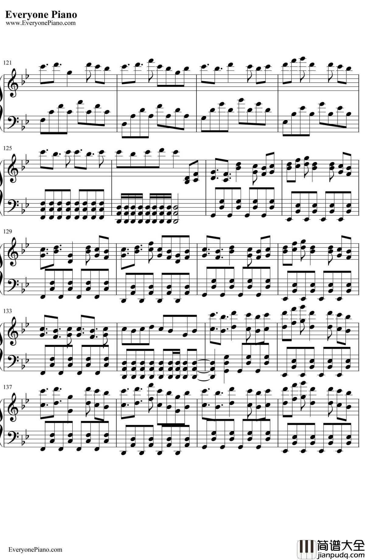 九九八十一钢琴谱_乐正绫洛天依_VOCALOID中文传说曲