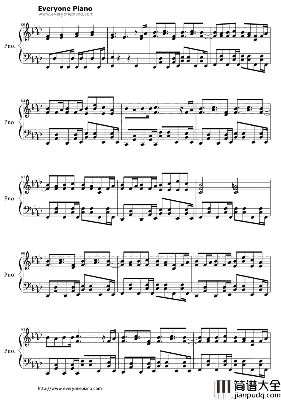 セツナトリップ钢琴谱_LastNote.　_GUMI