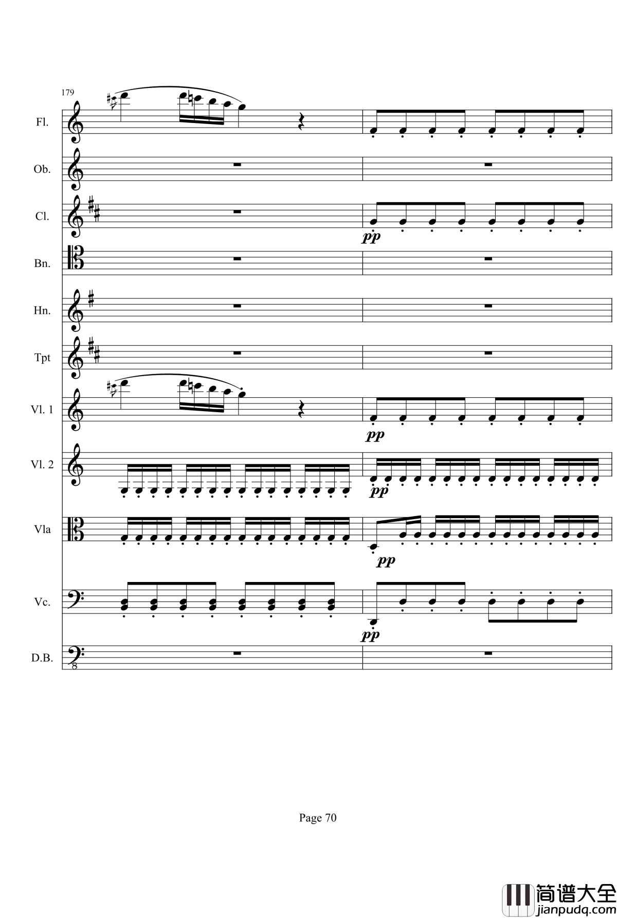 奏鸣曲之交响钢琴谱_第21_Ⅰ_贝多芬_beethoven