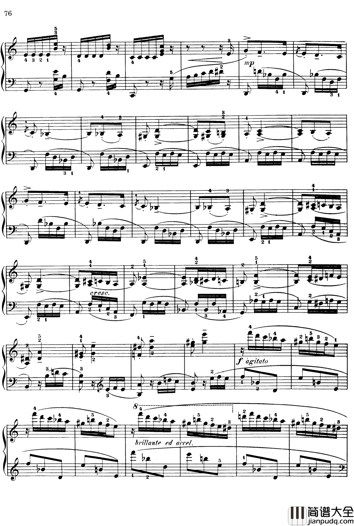西班牙随想曲_Op.37钢琴谱_莫什科夫斯基_Moszkowski