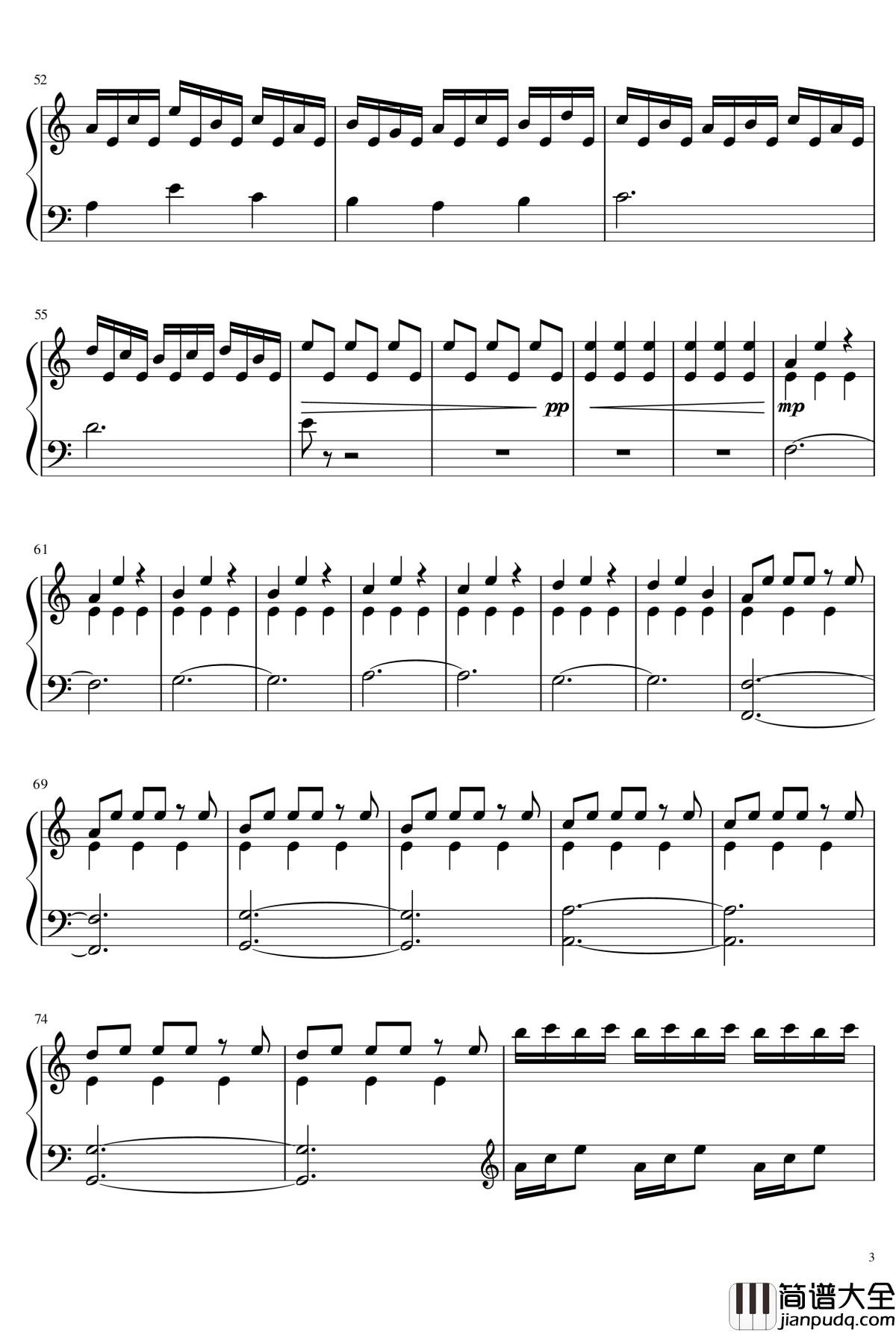Interstellar钢琴谱_Hans_Zimmer